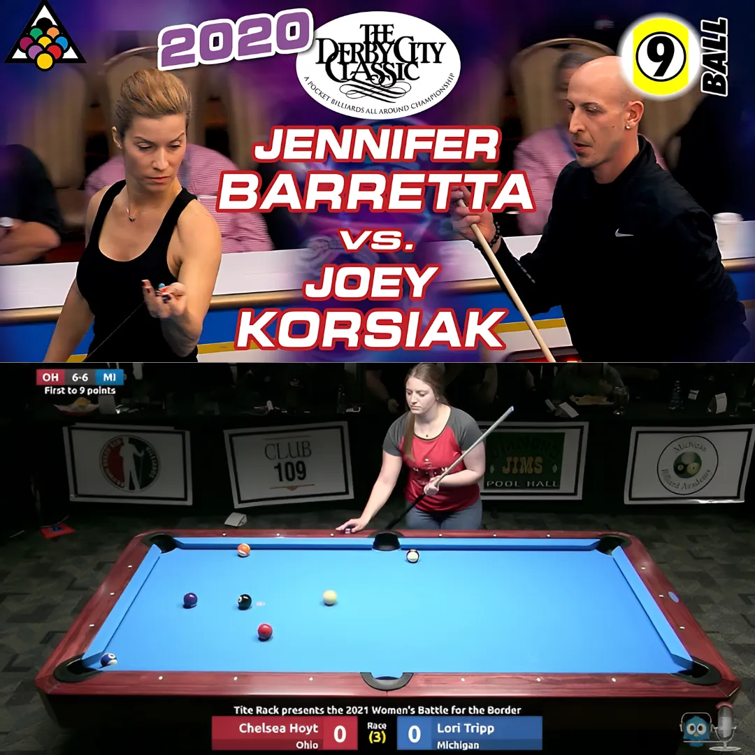 A NY State of Mind: Jennifer BARRETTA vs. Joey KORSIAK: 2020 DERBY CITY CLASSIC 9-BALL