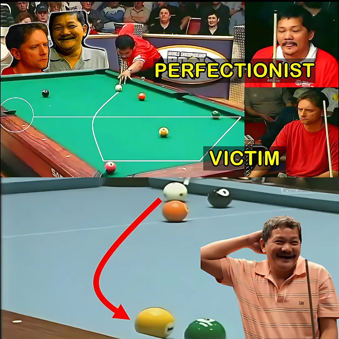 You won't believe this shot! Efren Reyes makes impossible shot with "Magic Whistle" (203)