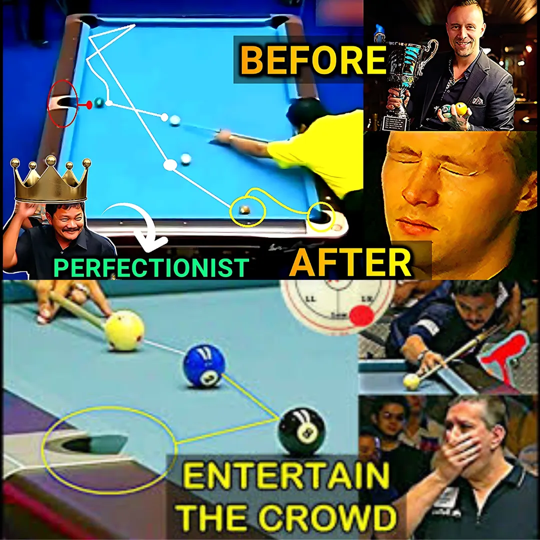 Get ready for an exciting billiards match: The youngster takes on the legendary Efren Reyes (203)