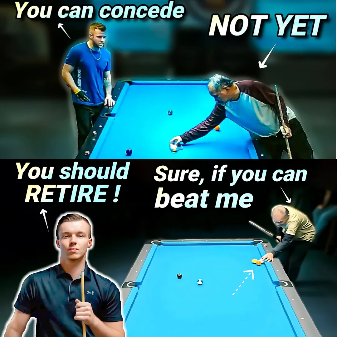 Confident Young Player Thinks He Can Send EFREN REYES into RETIREMENT