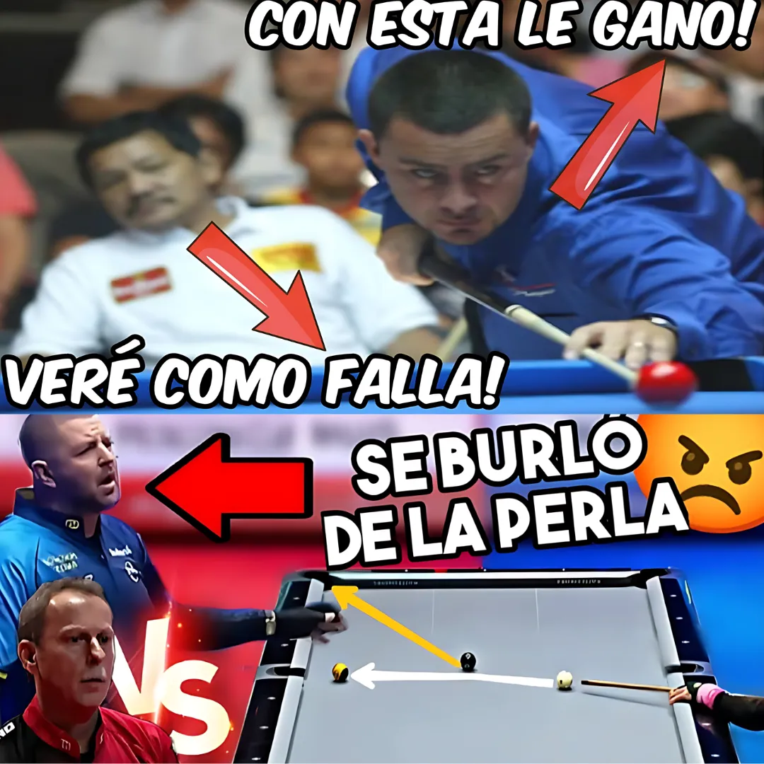 ⚡Efren Reyes and the 9 BALL that CHANGED the DESTINY of the Match 😱 (203)