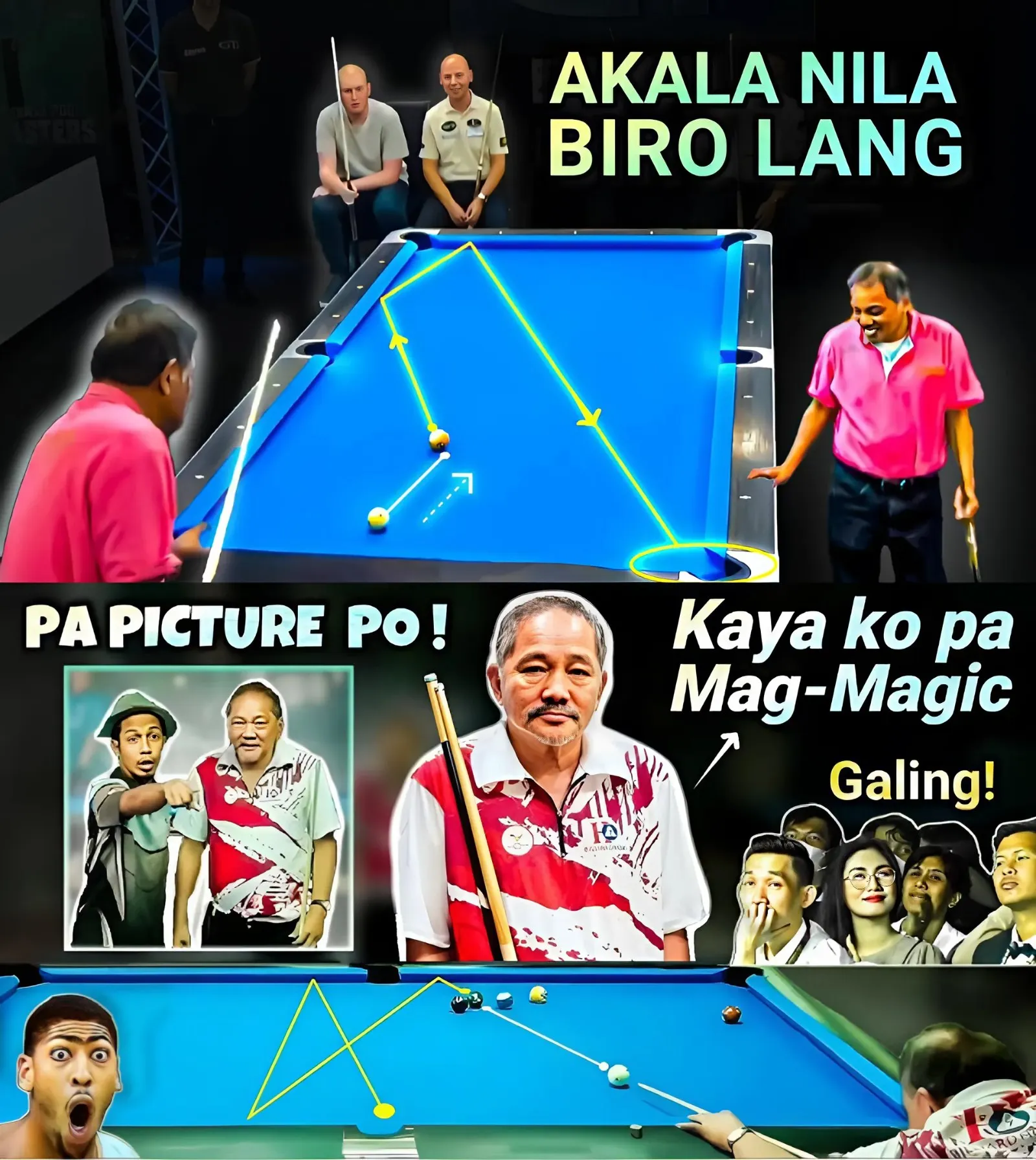 "Wait, What?!" Efren Reyes' Jaw-Dropping Shot Leaves Everyone Stunned! (203)