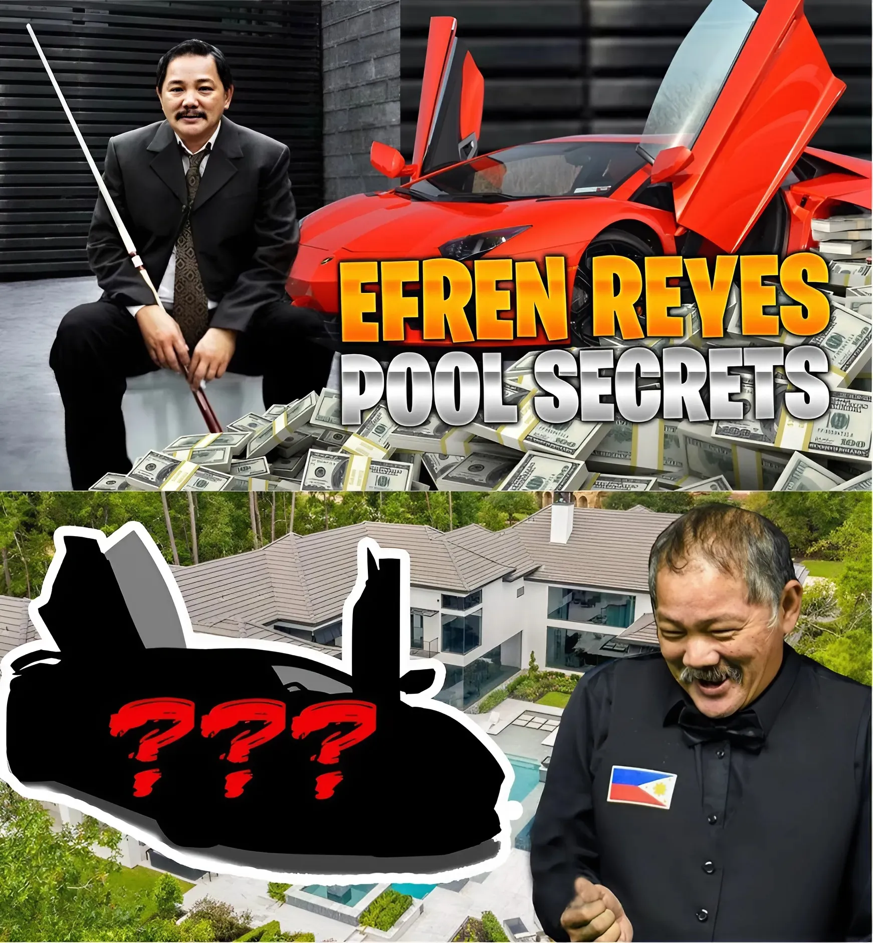 Billiards "Wizard" Reveals Treasure: Efren Reyes Makes Fans Admired! (203)