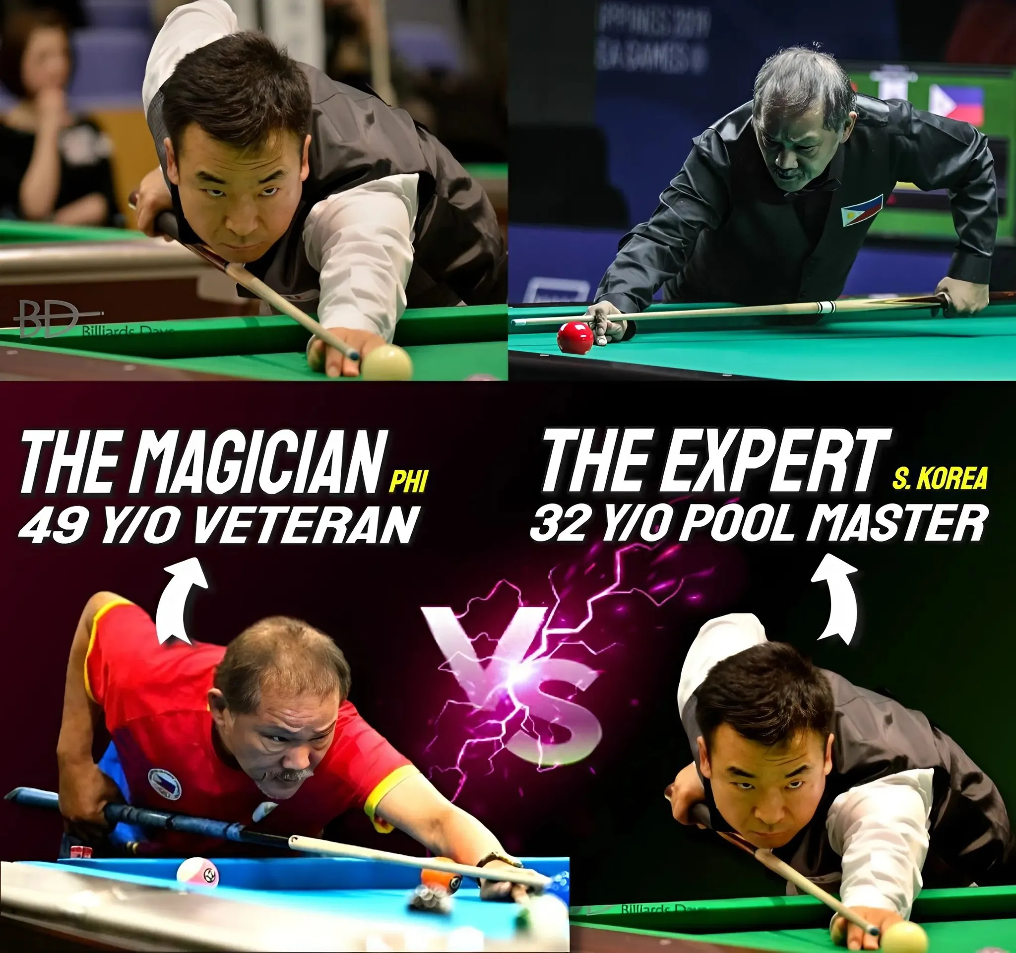 Unbelievable Escapes and Mind-Blowing Magic Shots by Efren Reyes in Asian 9-Ball Tour Finals (203)