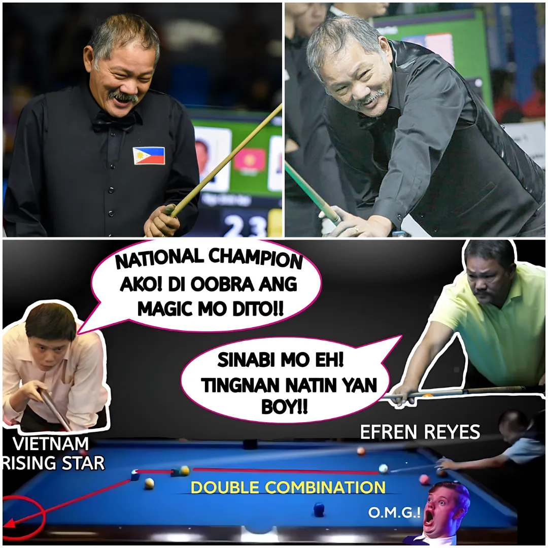 🏆THEY THINK EFREN BATA IS A DISADVANTAGE! 💪💪RISING STAR OF VIETNAM 😲"DI OMOBRA!" WITH BATA'S MAGIC SHOTS! (203)