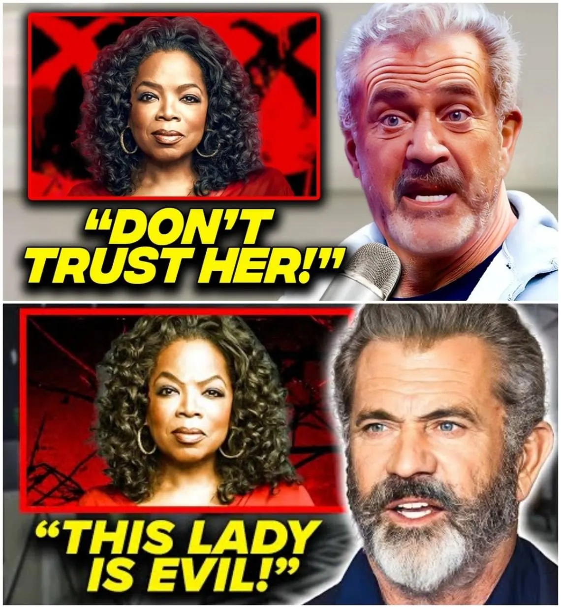 (VIDEO) Mel Gibson EXPOSES The Dark Side Of Oprah And Hollywood !