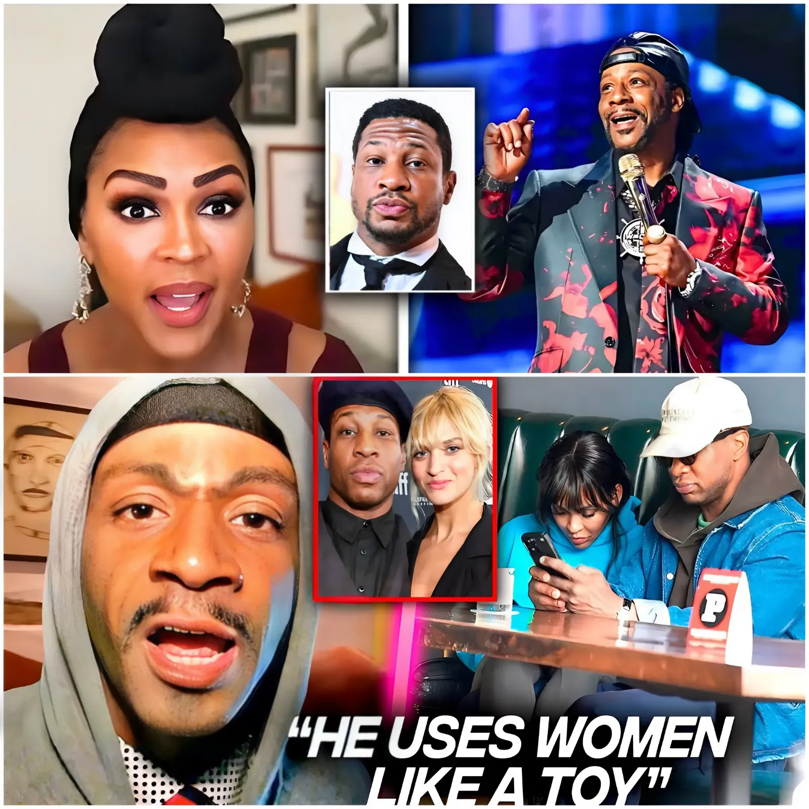 Katt Williams EXP0SES Jonathan Majors For Cheating On His Ex With Meagan Good | Meagan Claps Back