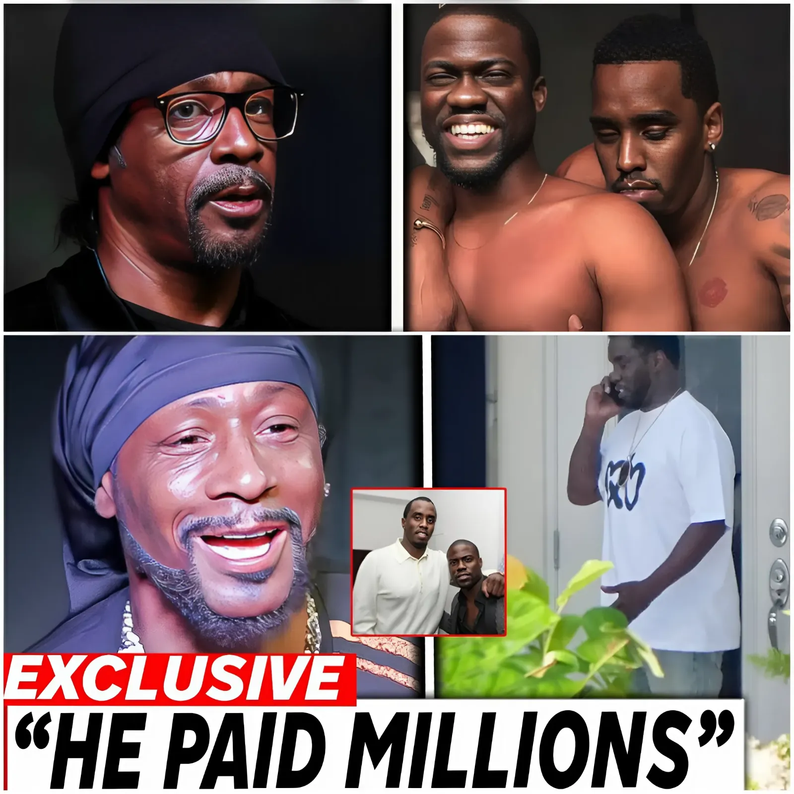 Katt Williams REVEALED Kevin Hart SILENTLY PAID PAYMENT FOR BUILDING BAY AND BRING Diddy HOME?!