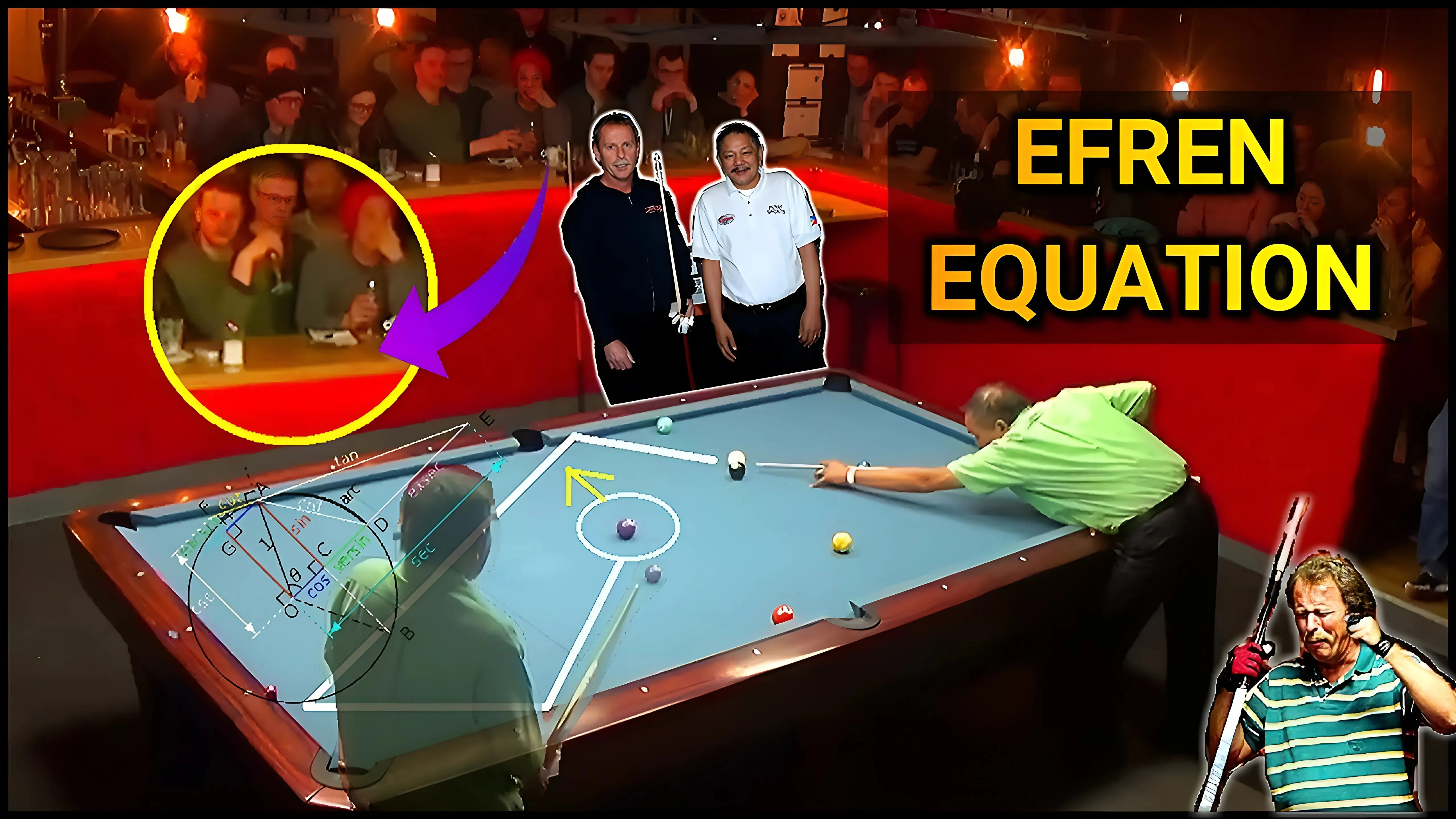 EFREN REYES EQUATION REVEALED | Magician Kicking system