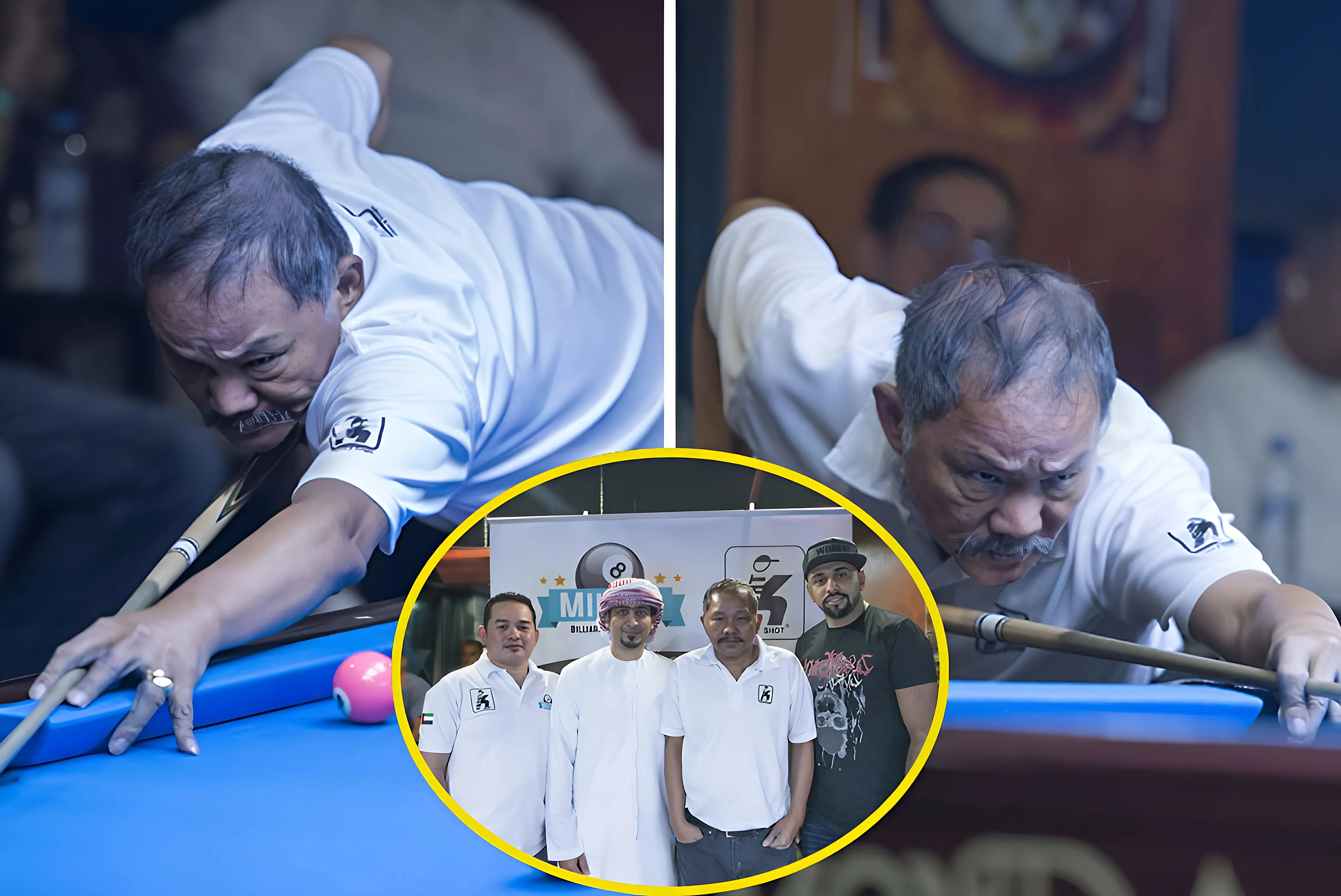 Efren “The Magician” Bata Reyes, one of the Philippines’ best players in billiards, was recently in Abu Dhabi to play a few exhibition matches for fans in the UAE.