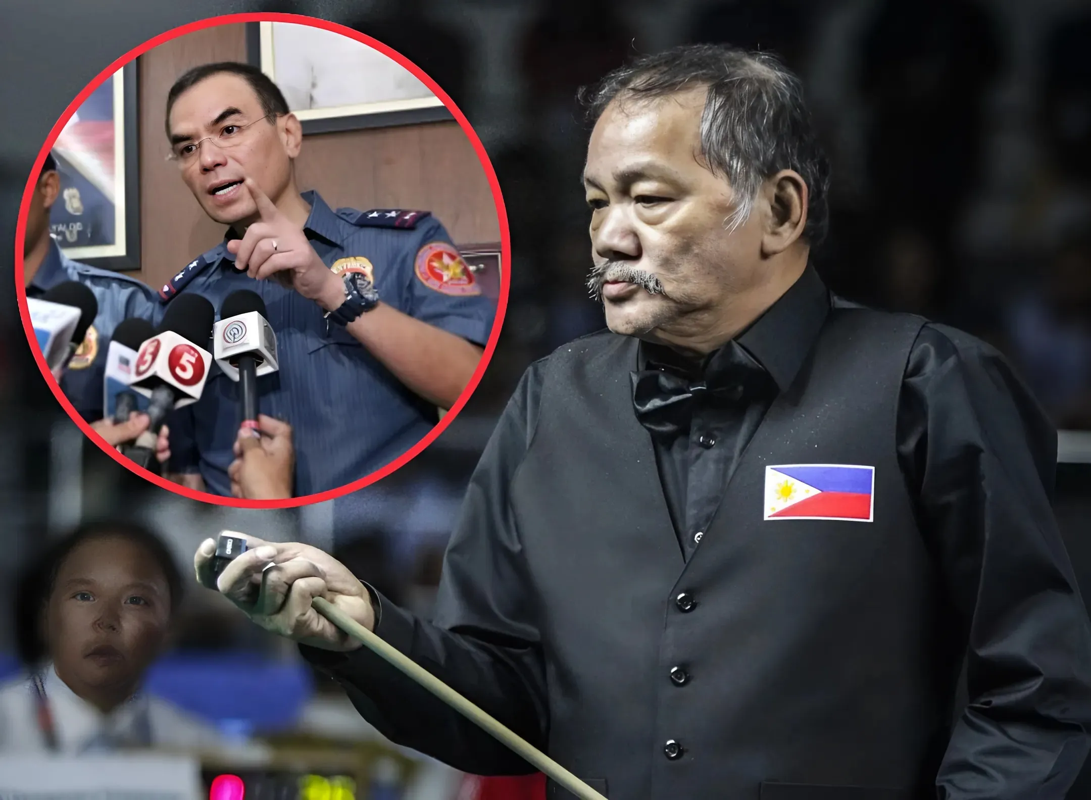 Efren was arrested on suspicion of being involved in billiards betting