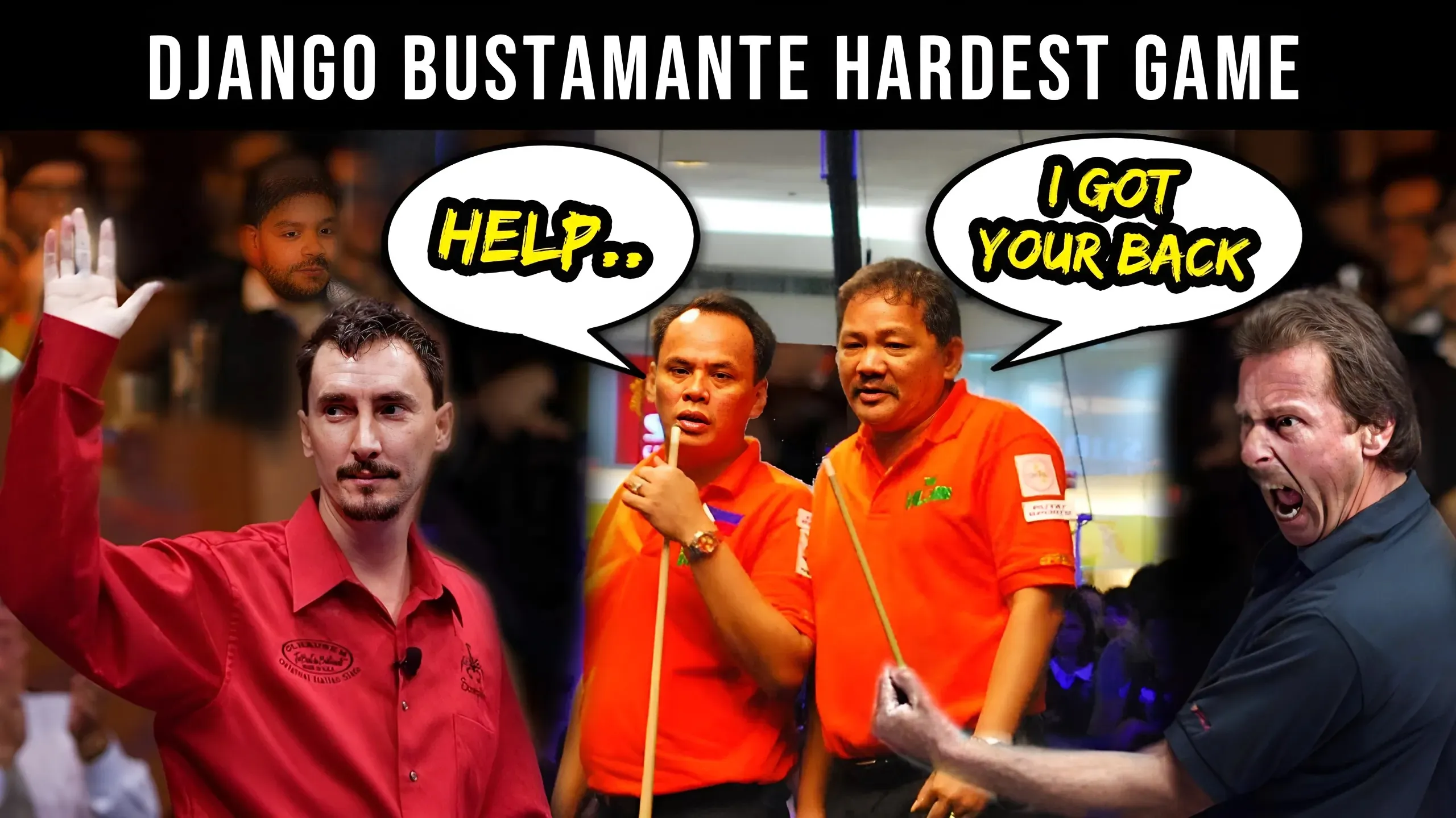 Francisco Django Bustamante Toughest Opponents, Hardest Game