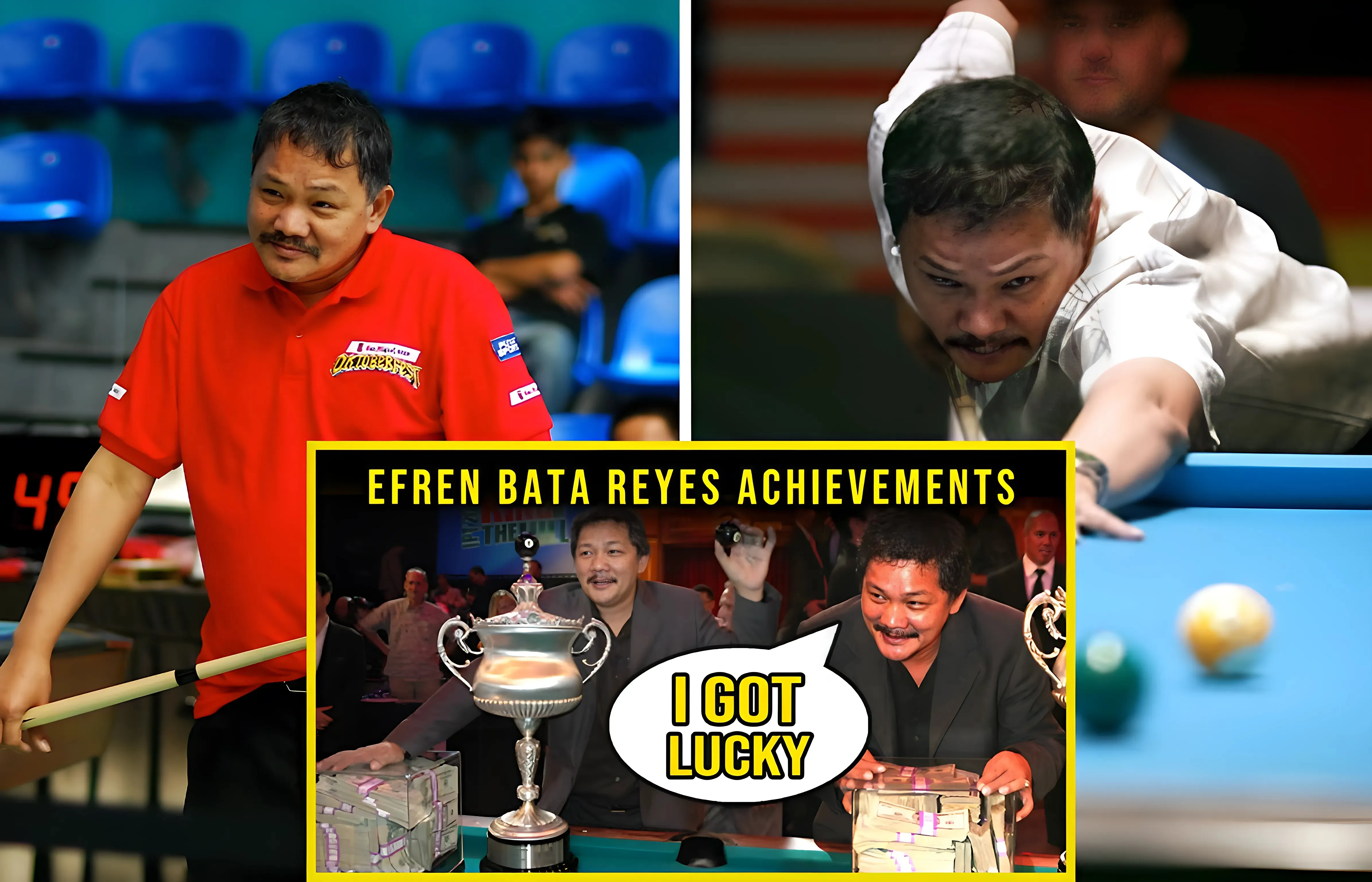 $500,000 PRIZE MONEY IN FIRST EFREN “BATA” REYES CUP