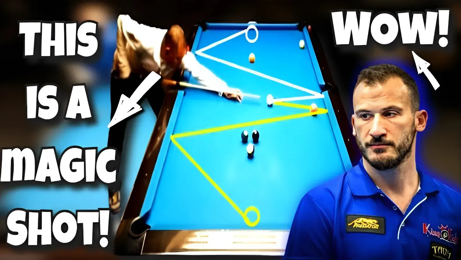 Thrilling Match! Reyes Secures Victory with Breathtaking Shot Against German Rival