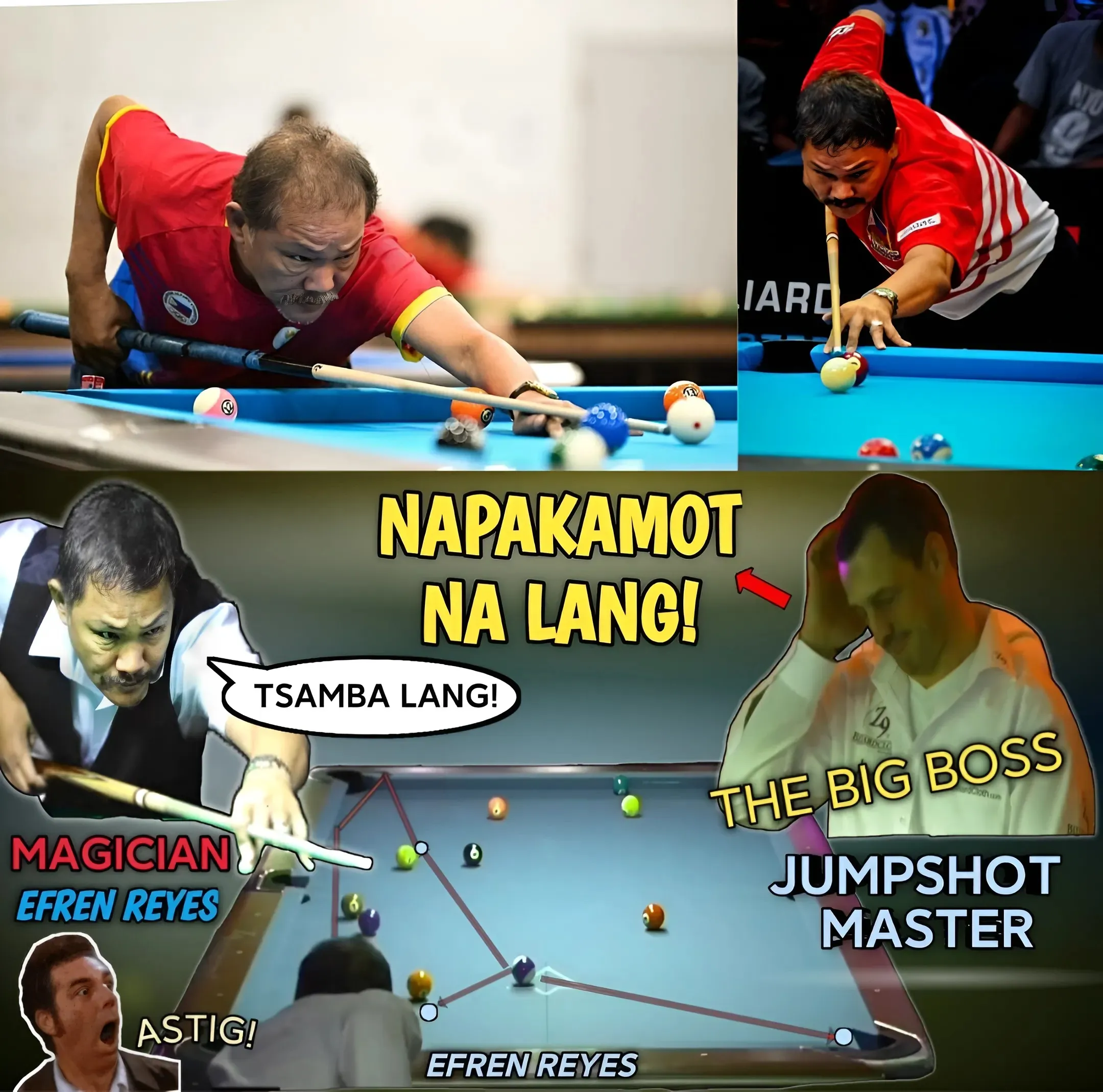 LONDON'S JUMPSHOT MASTER IS JUST THE BEGINNING! EFREN BATA'S THROWING THE BALL MAGIC DOESN'T WORK!