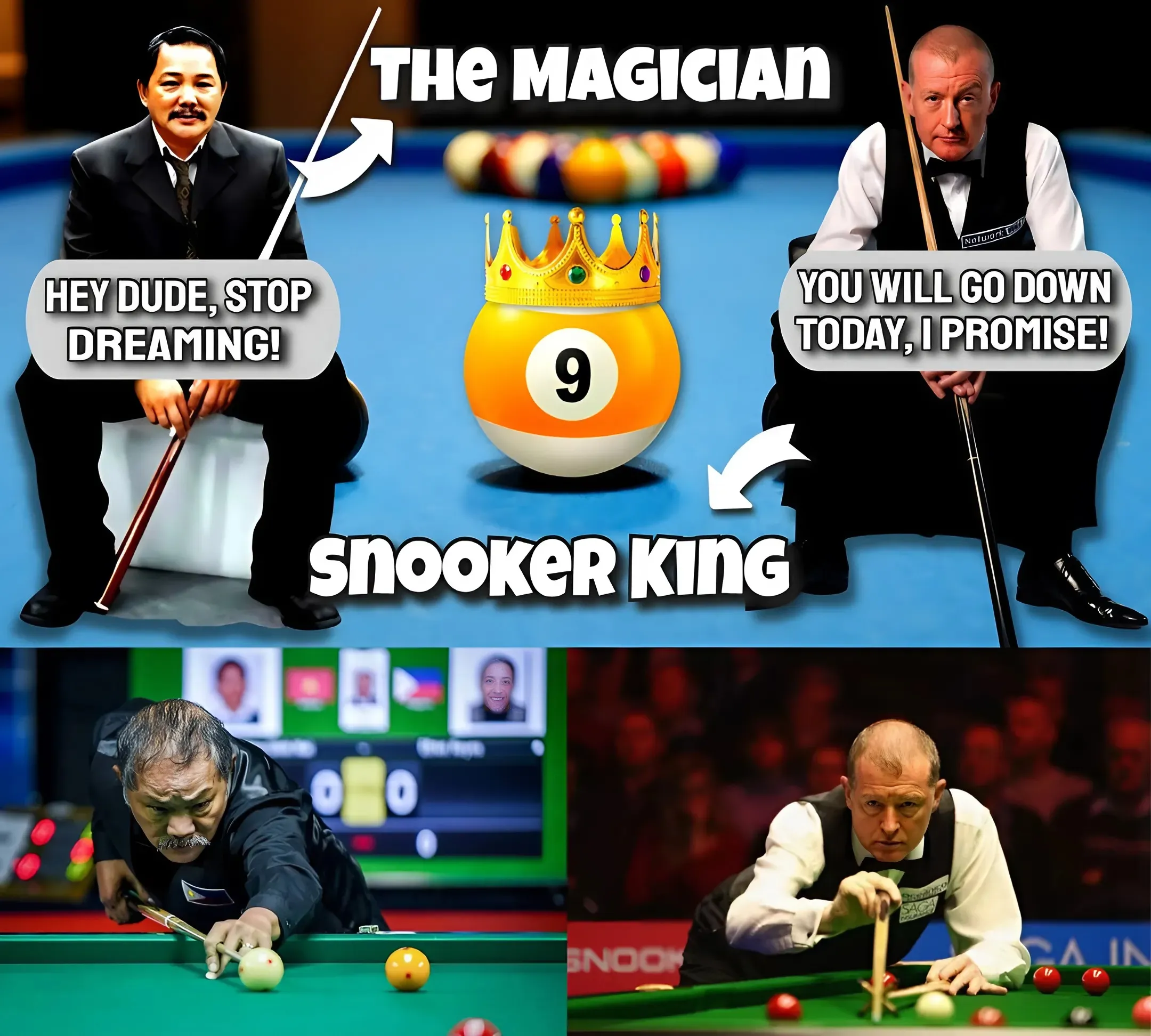 Rage Billiards War: Reyes Faces Davis In Historic Final!