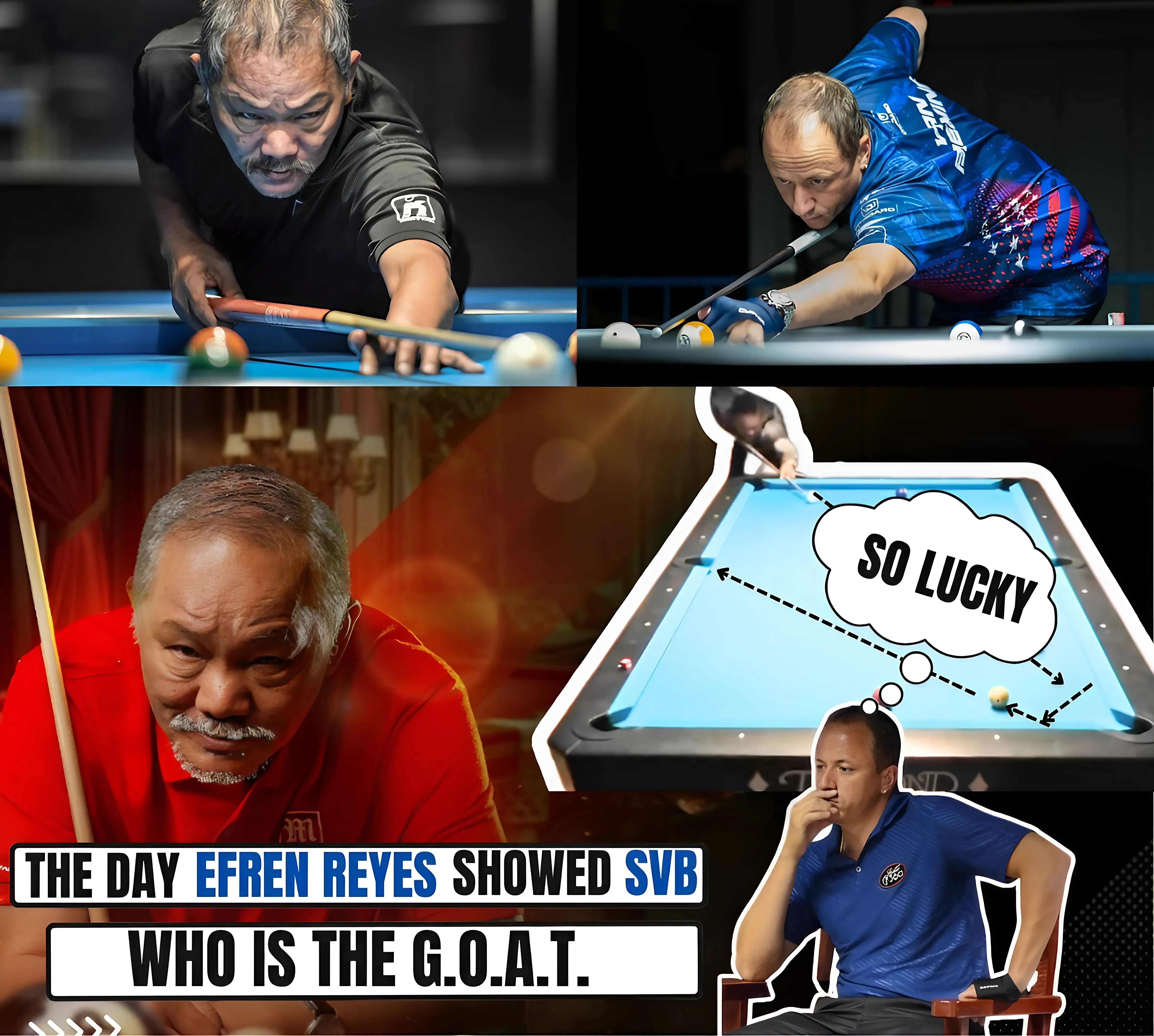 "Wizard" Efren Reyes Proves Who Is "G.O.A.T." Really: Shane Van Boening Defeated!