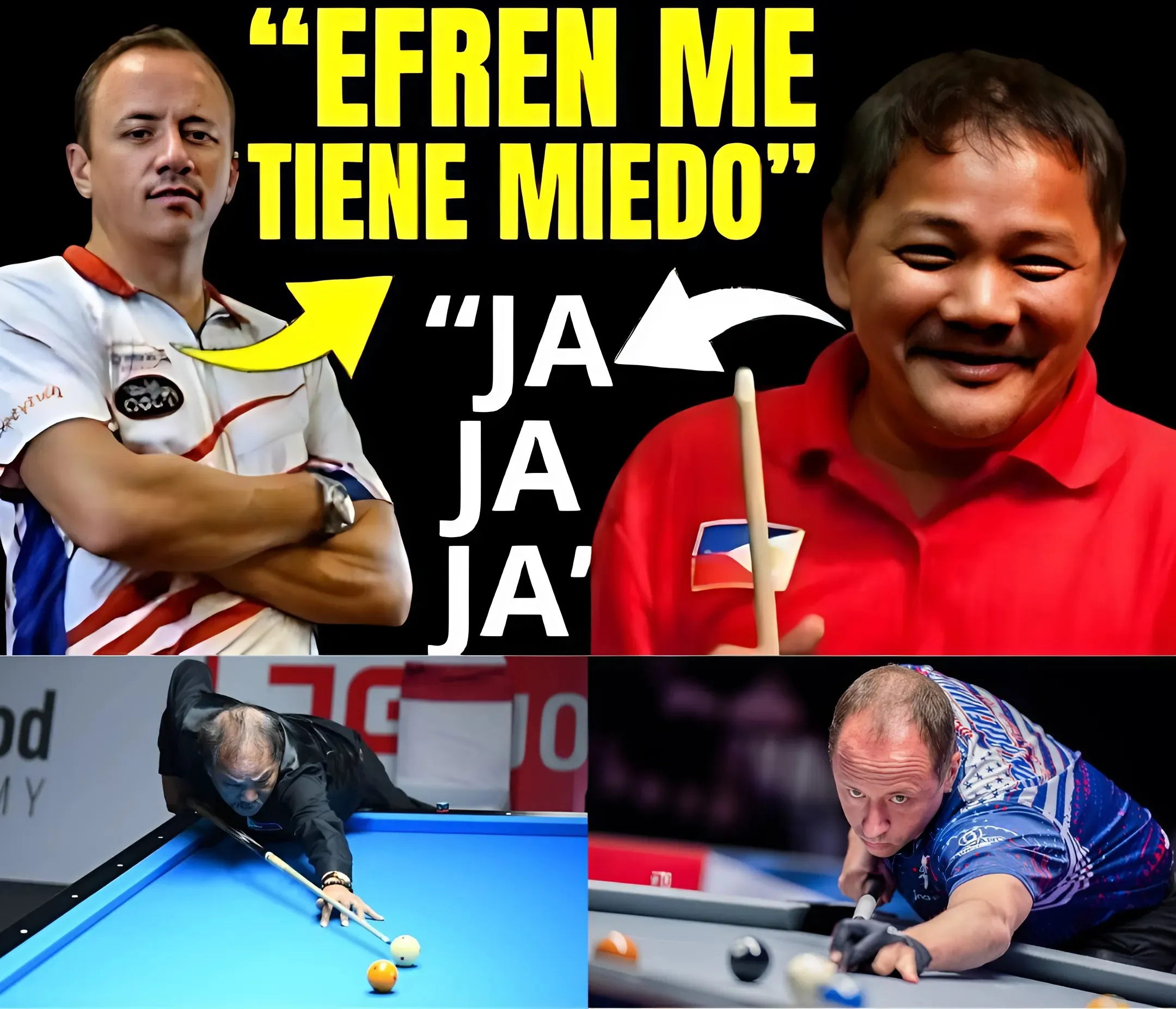 Shane Van Boening was surprised by the legendary Efren Reyes' magical shot