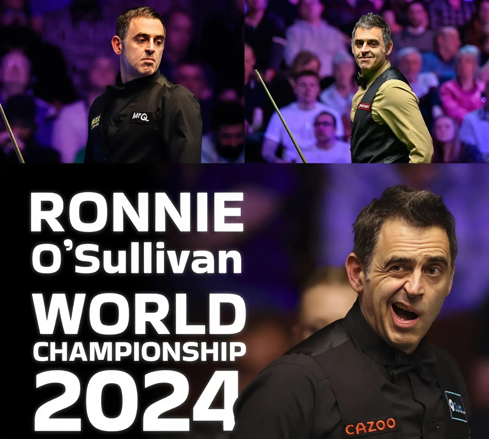 He wowed everyone in the arena with his performance! Ronnie O'Sullivan! World Championship 2024