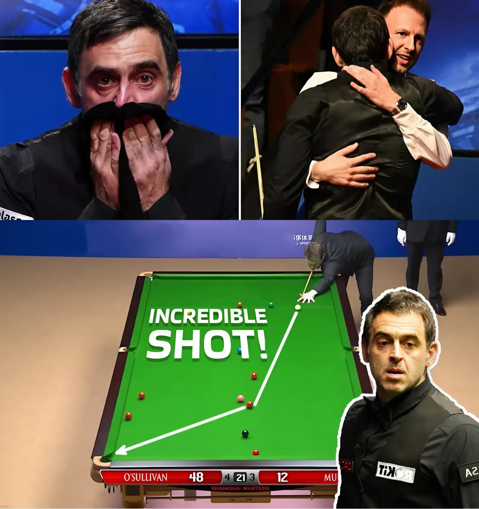 Snooker Legend Ronnie O'Sullivan Breaks Down in Tears: What Caused This Emotional Outburst?