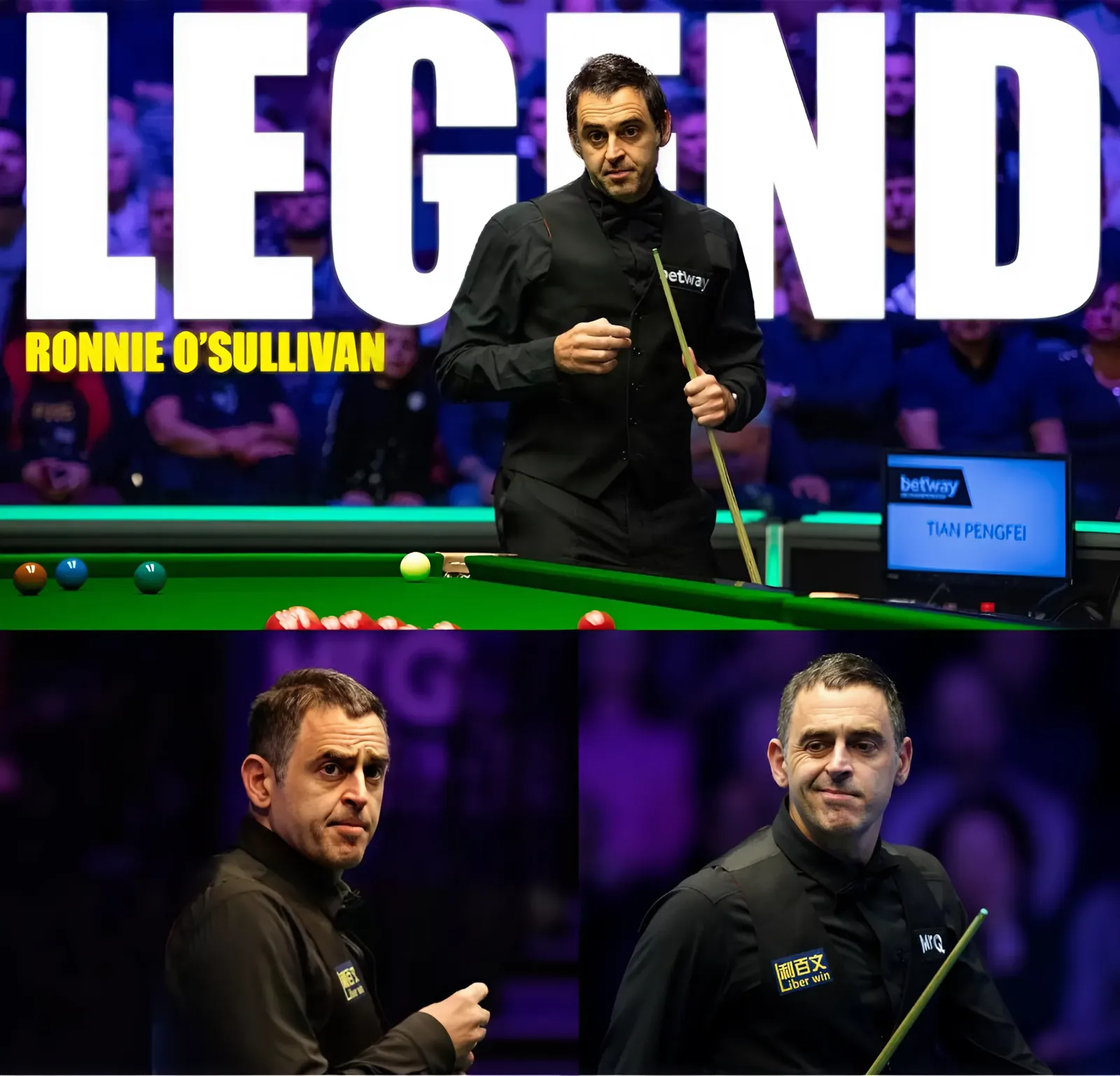 Ronnie O'Sullivan broke all the laws of physics, surprising the whole arena