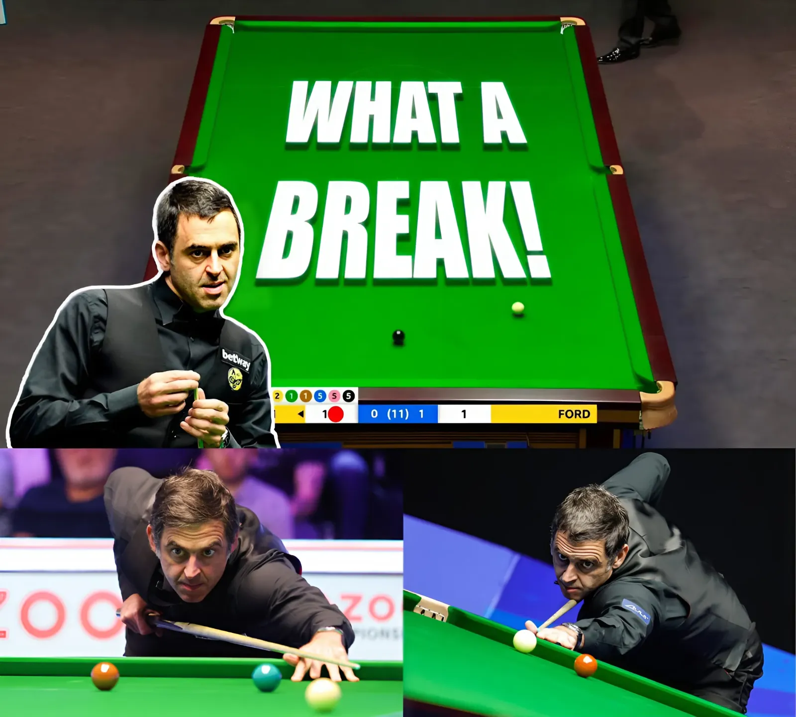 O'Sullivan's Magic Touch: Watch Him Masterfully Craft a Stunning 147 Break!