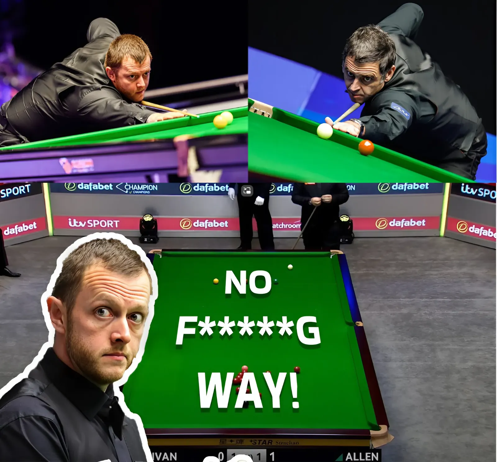 "Wizard" Snooker Provoked: Ronnie O'Sullivan Gets Angry And Counters With A Great Strike!