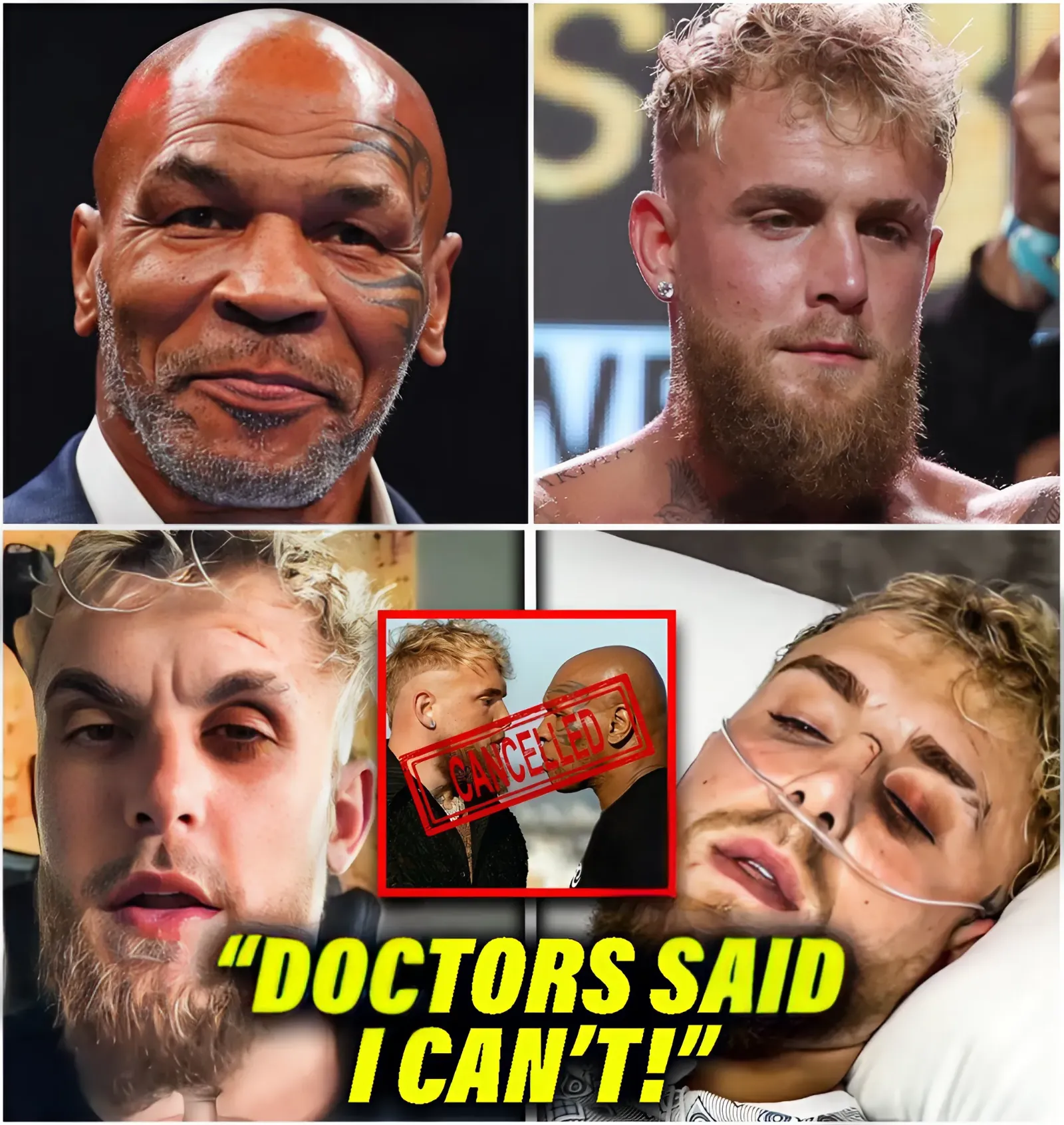 Jake Paul Vs Mike Tyson Fight OFFICIALLY CANCELLED After This Happened...