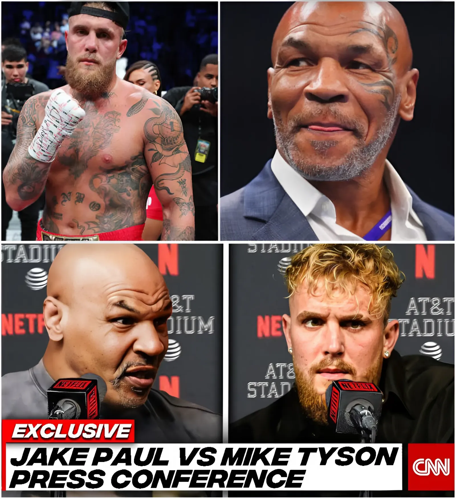 JUST NOW: Mike Tyson Issues CHILLING WARNING To Jake Paul At LIVE Press Conference!