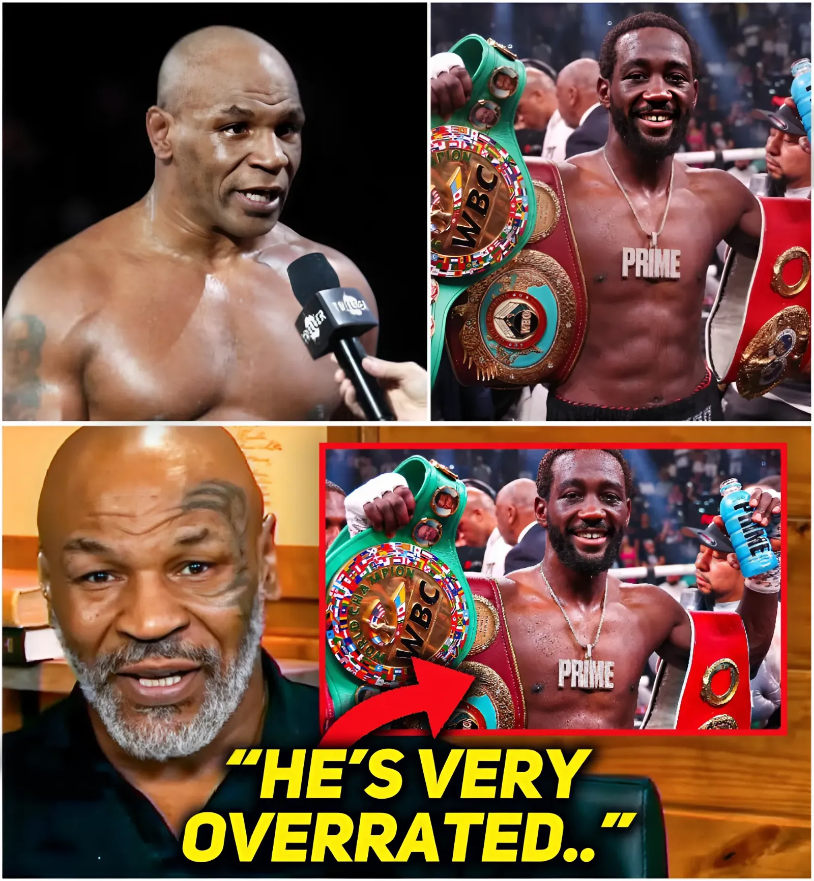 Mike Tyson issued a harsh warning to Terence Crawford as he expressed his desire to leave his legacy behind