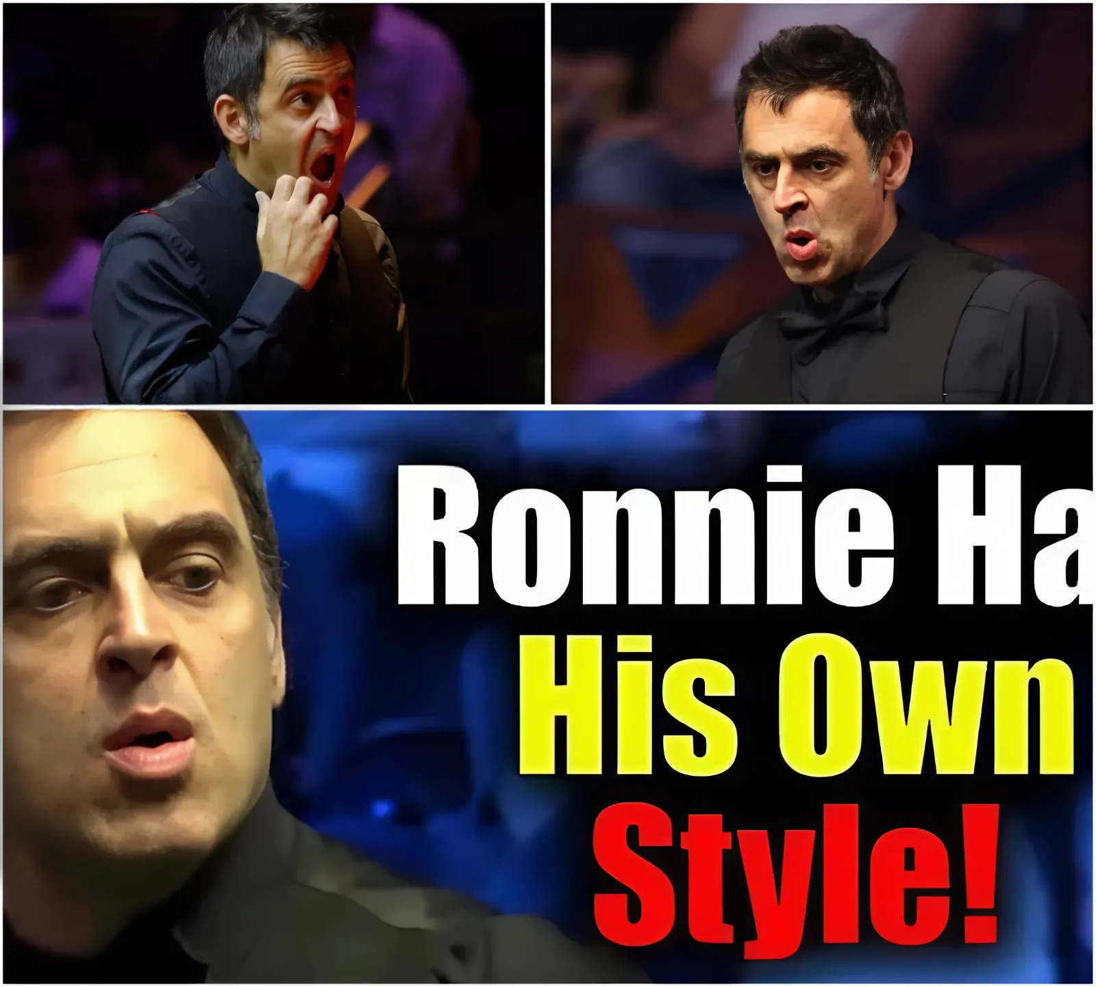 Ronnie O'Sullivan Always Has a Great Approach to Winning!