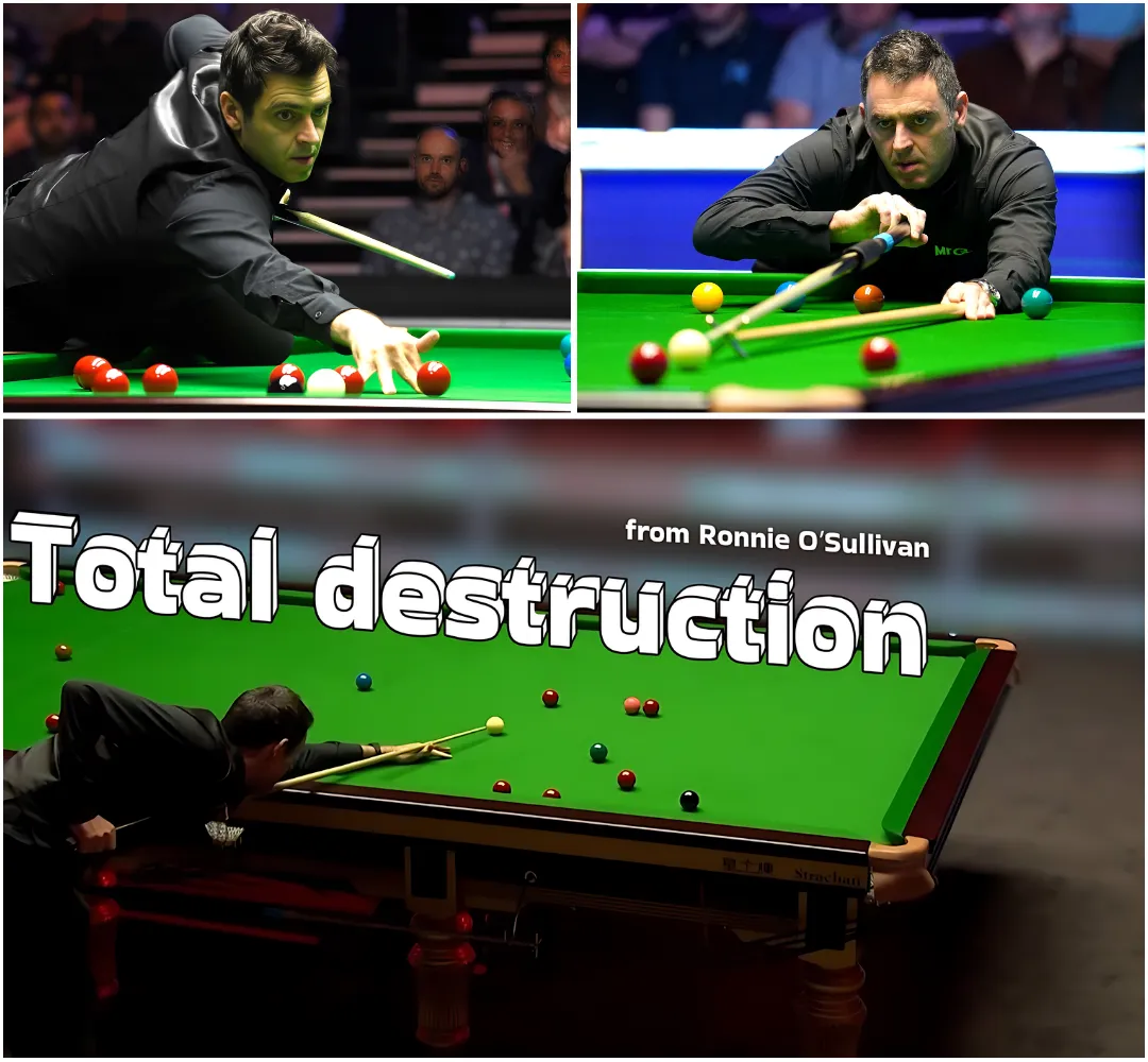 People couldn't take their eyes off Ronnie O'Sullivan because he was doing incredible things!