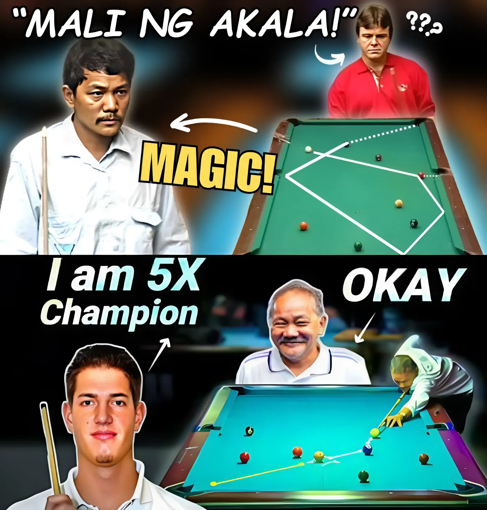 Reyes Unleashes Shocking Strategy! Hall of Famer Blindsided in Epic Billiards Battle!