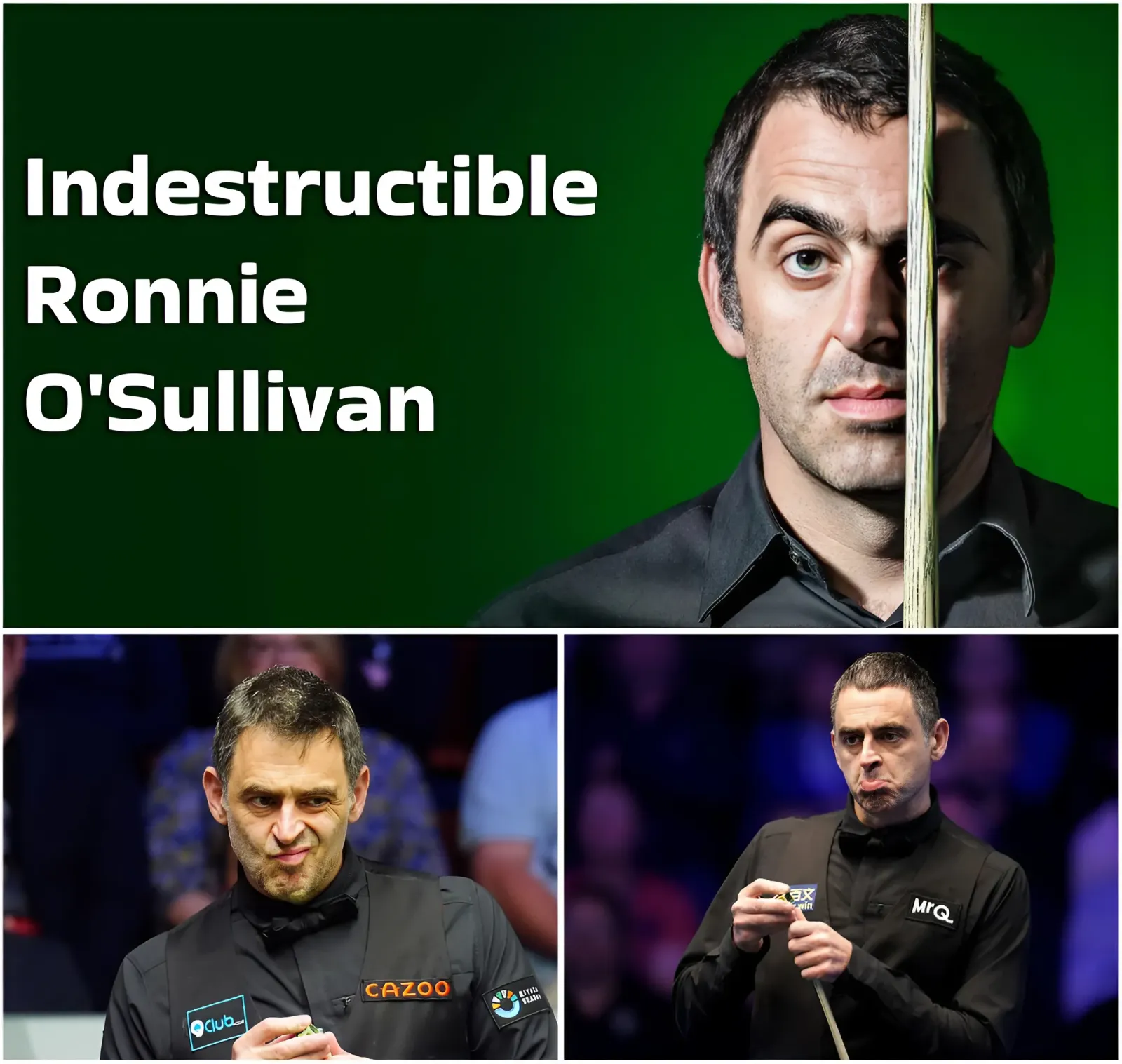 Fans screamed loudly after Ronnie O'Sullivan's magical KICH SHOT