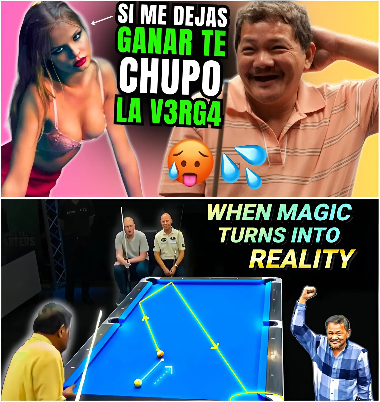 🥵💦 The Best Billiards Player in the World Faces Efren Reyes and YOU WON'T BELIEVE WHAT HAPPENED