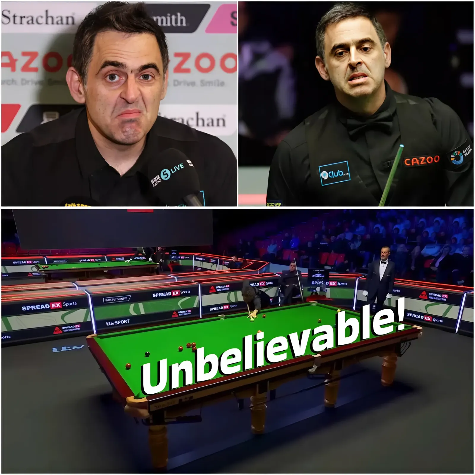 It's hard to believe what you've seen! Ronnie O'Sullivan Defies Belief Once More with Breathtaking Performance at World Grand Prix 2024!