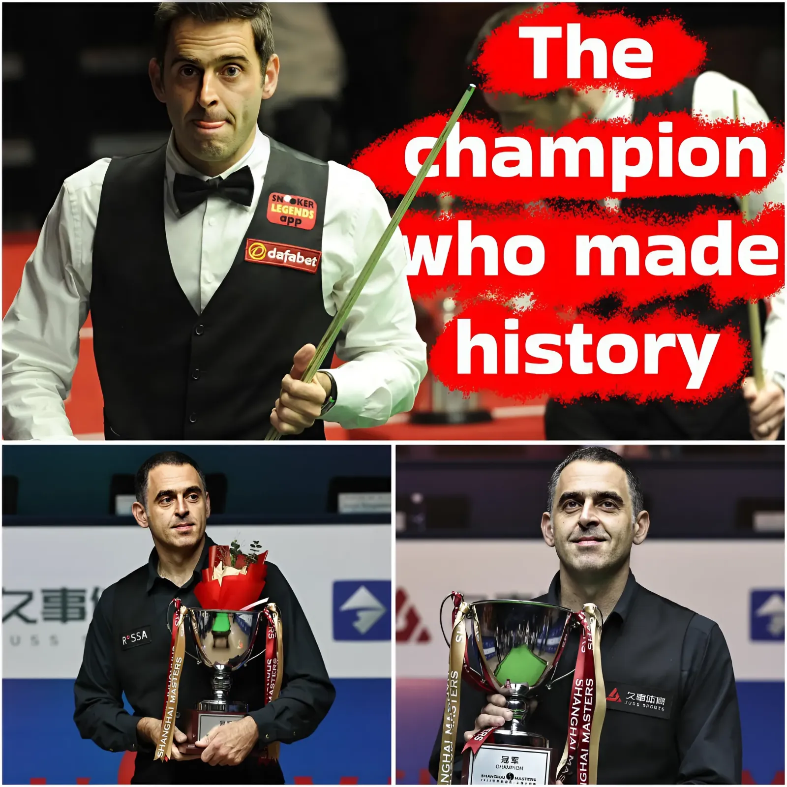 Legends Collide! Ronnie O'Sullivan Poised to Claim Record-Breaking Masters Title at 2024 Showdown!