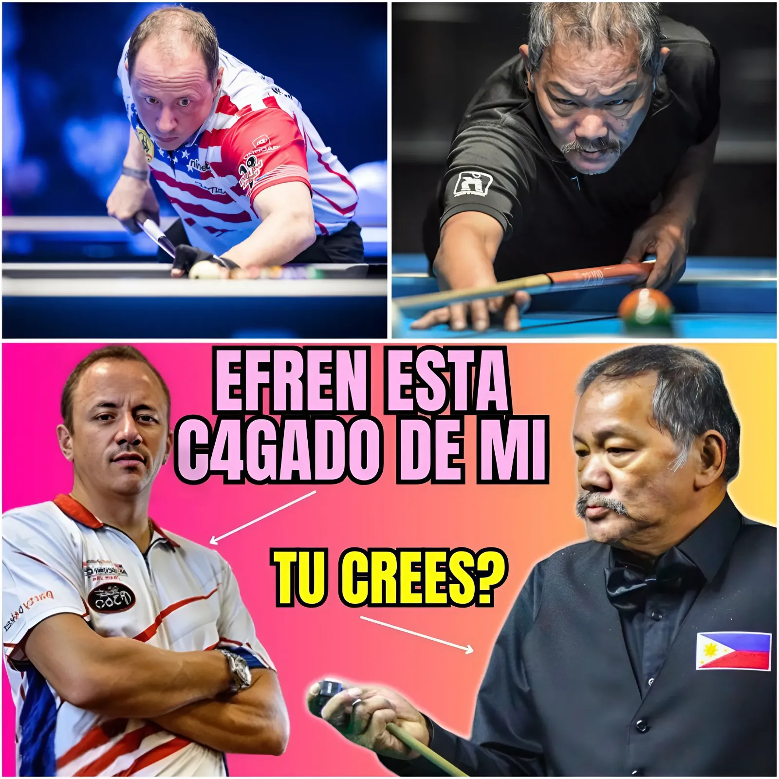 Shane Van Boening surprised with Efren Reyes' shot "I couldn't believe my eyes"