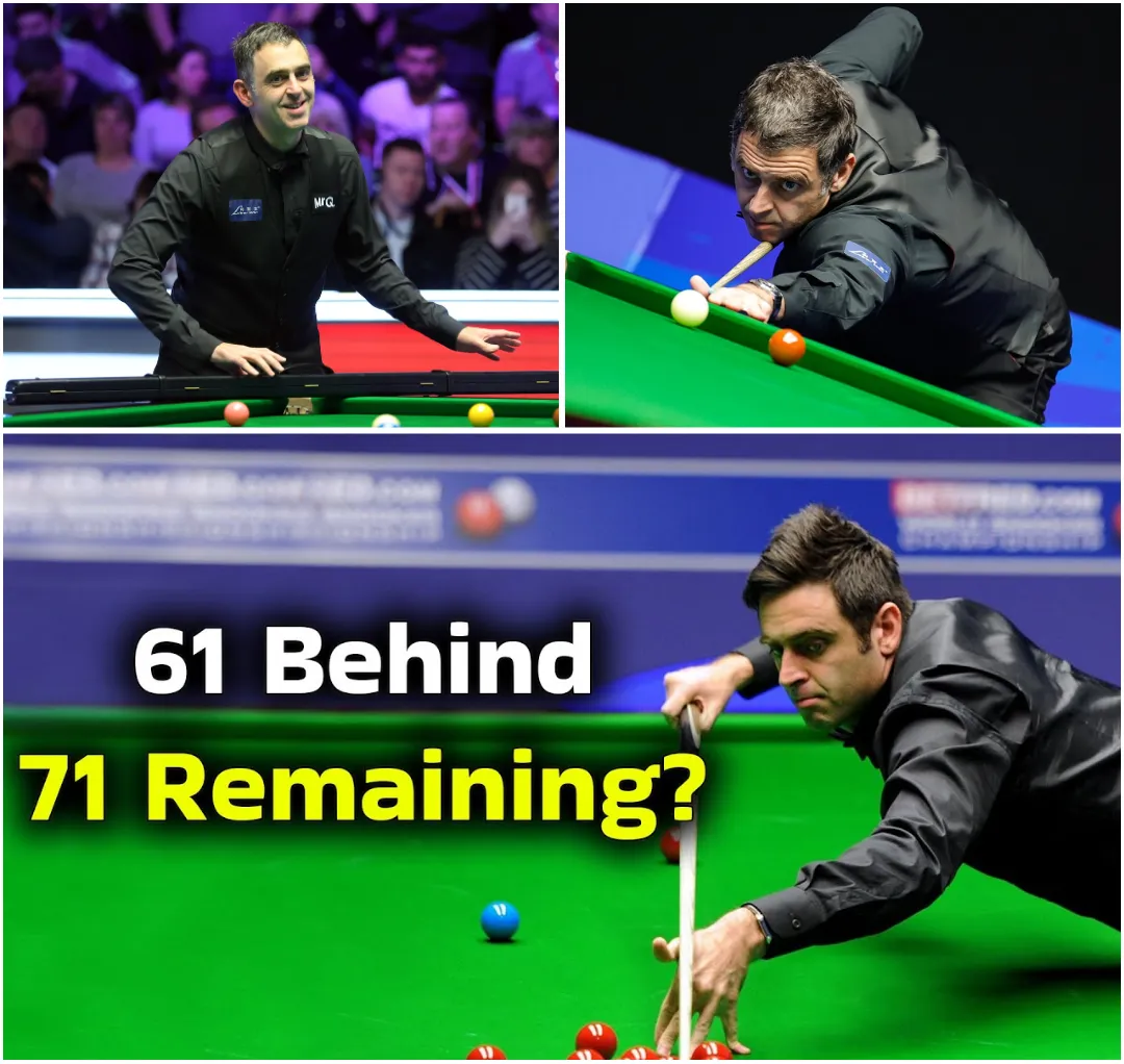 11 minutes of his opponent's nightmare, Ronnie O'Sullivan stunned his opponent by performing magical shots