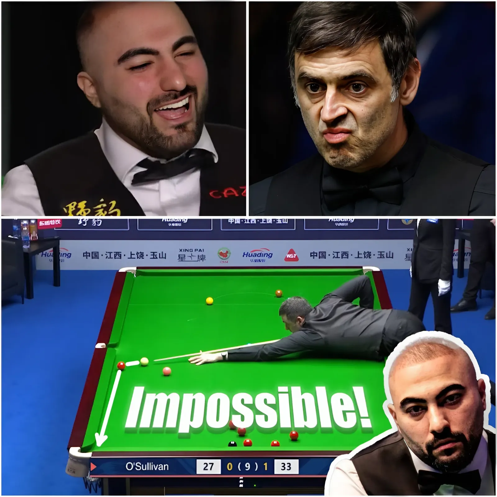 O'Sullivan vs. Vafaei: Rematch of Titans! Ronnie's Shocking Statement Rocks Snooker World!