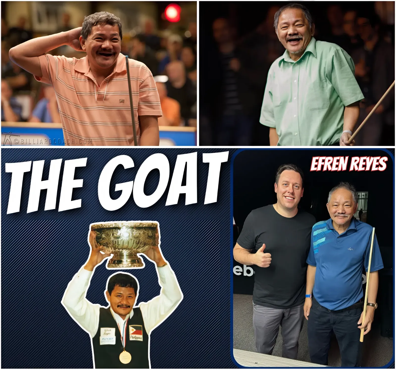 Pool Legend Efren Reyes: Unmatched Brilliance, Unwavering Dominance