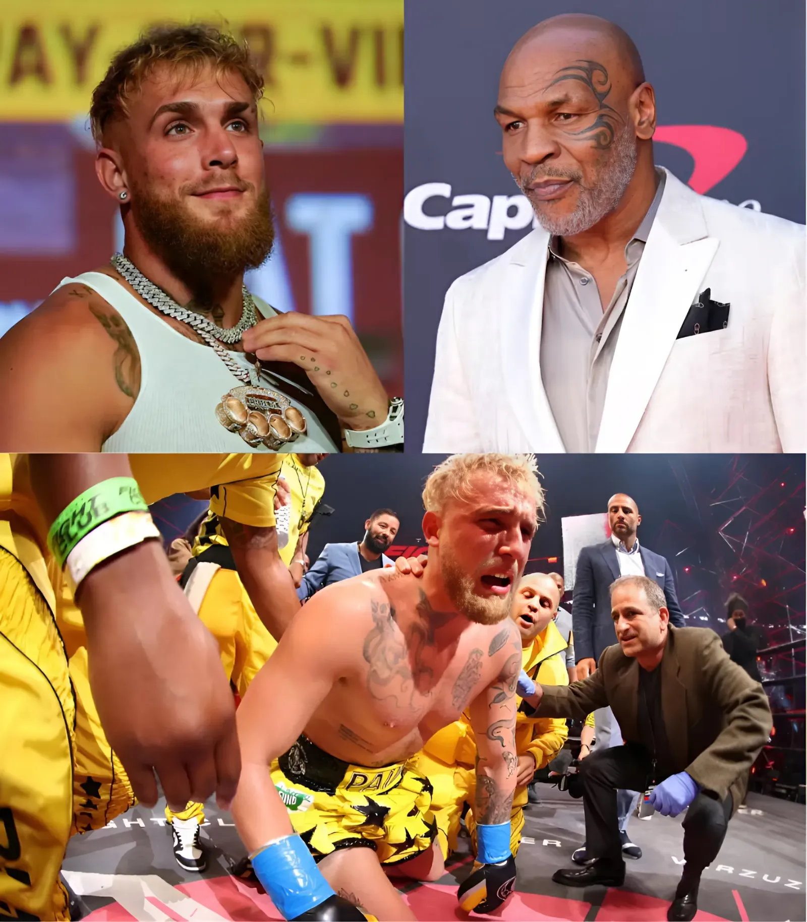 Jake Paul cried and wanted to fight Mike Tyson, determined not to let Mike… escape, “I have to beat the damn old man”