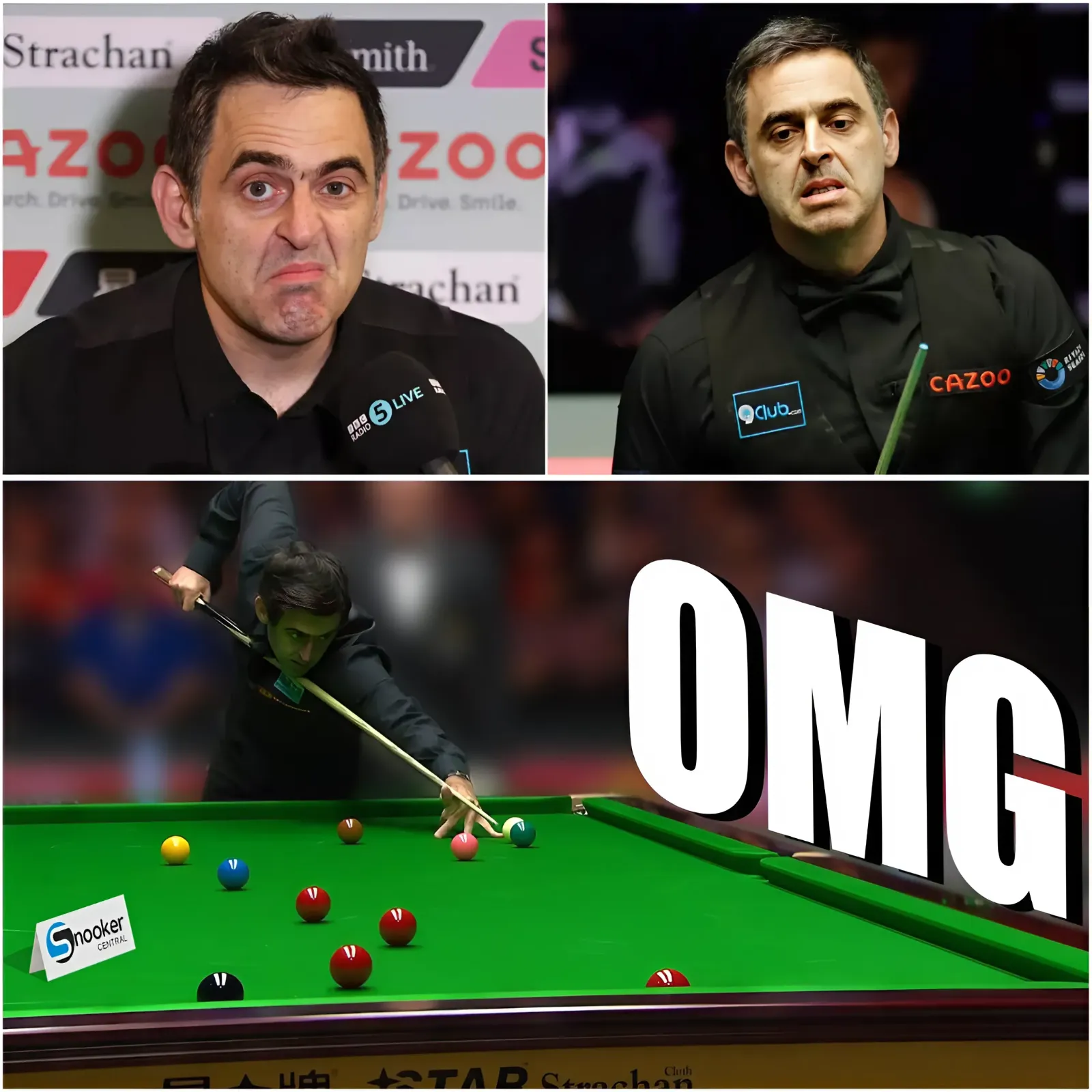 Everyone was amazed at Ronnie O'Sullivan's incredible destruction!