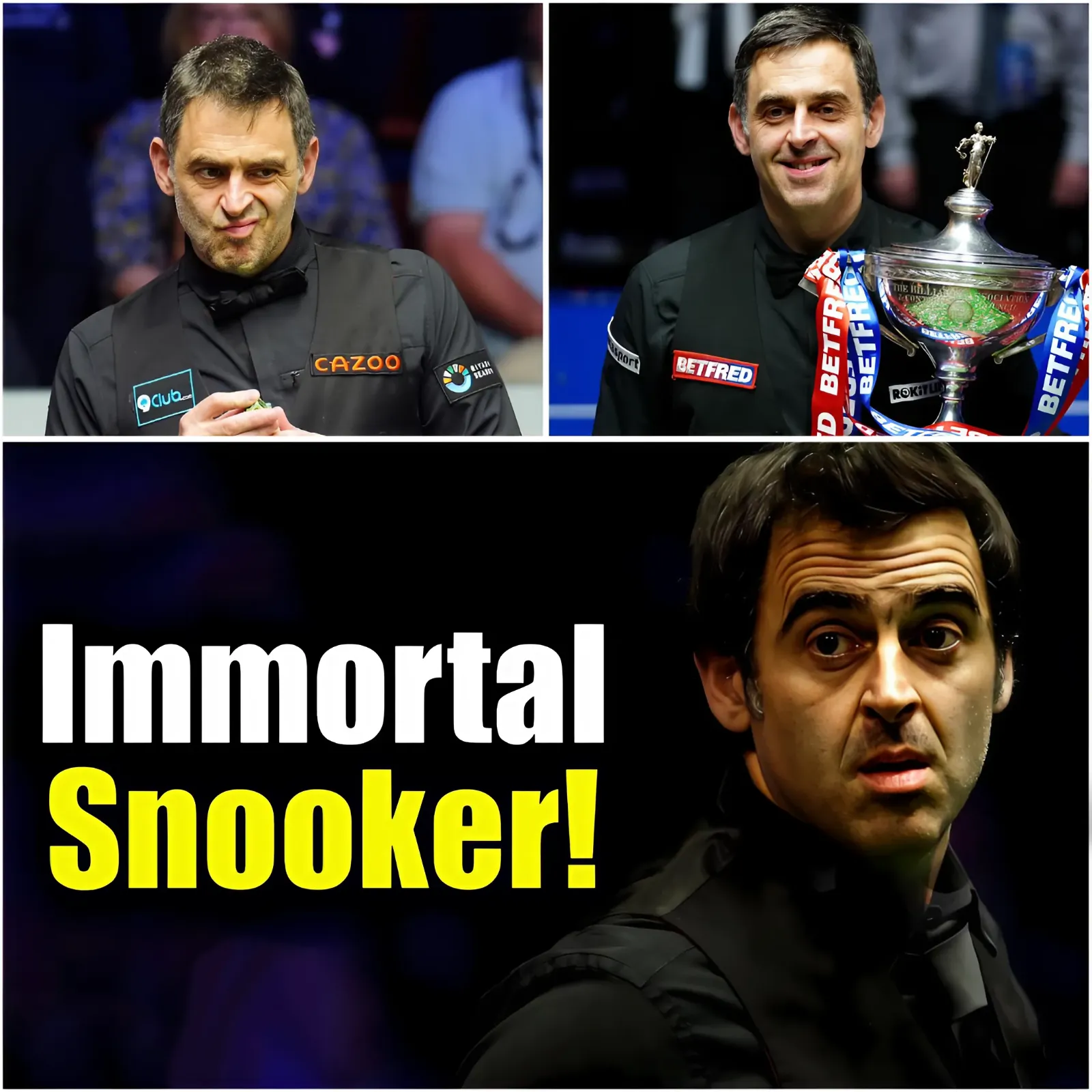 Ronnie O'Sullivan confidently declared "No one can play better than me" causing a stir in the billiards community.