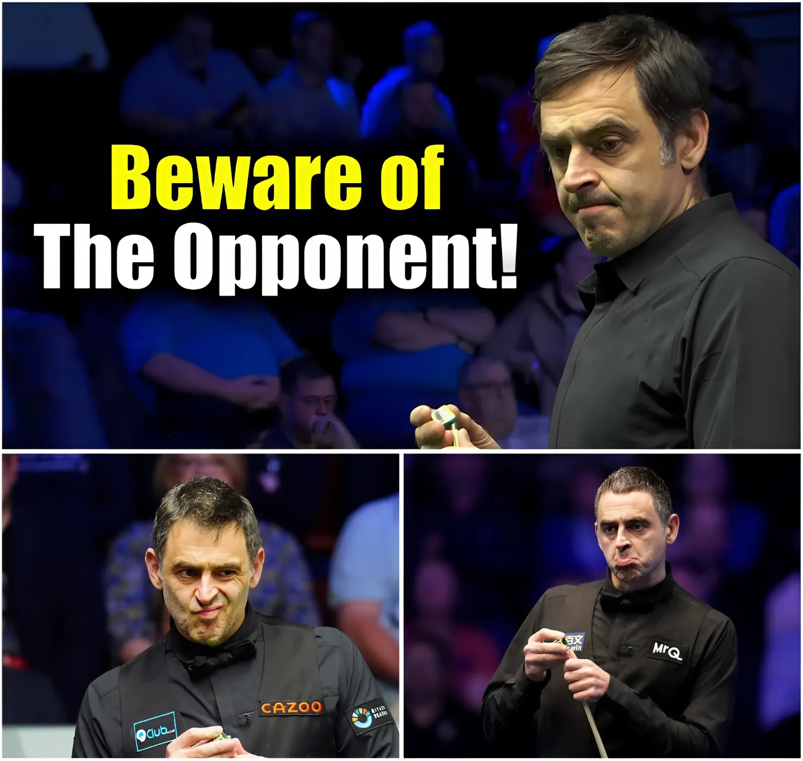 Ronnie O'Sullivan usually doesn't give his chances to other players! Every mistake has a price to pay