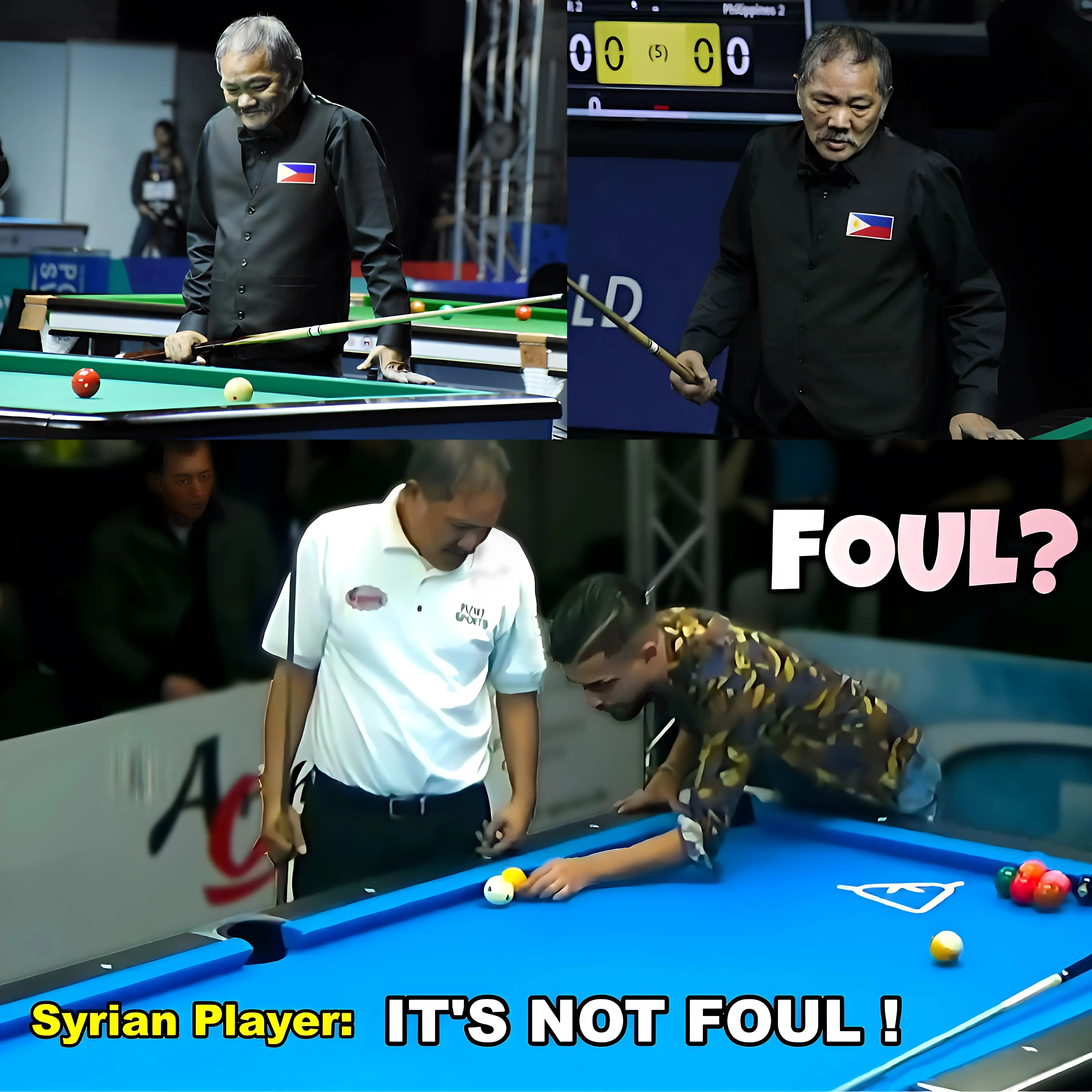 ANGRY Syrian Player ARGUES with EFREN REYES; Instantly Regrets it.