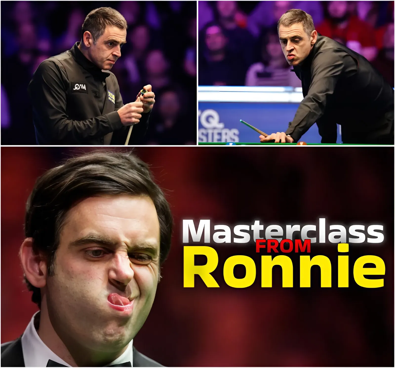 Ronnie O'Sullivan: Snooker Maestro Baffles the World with His Latest Masterpiece!