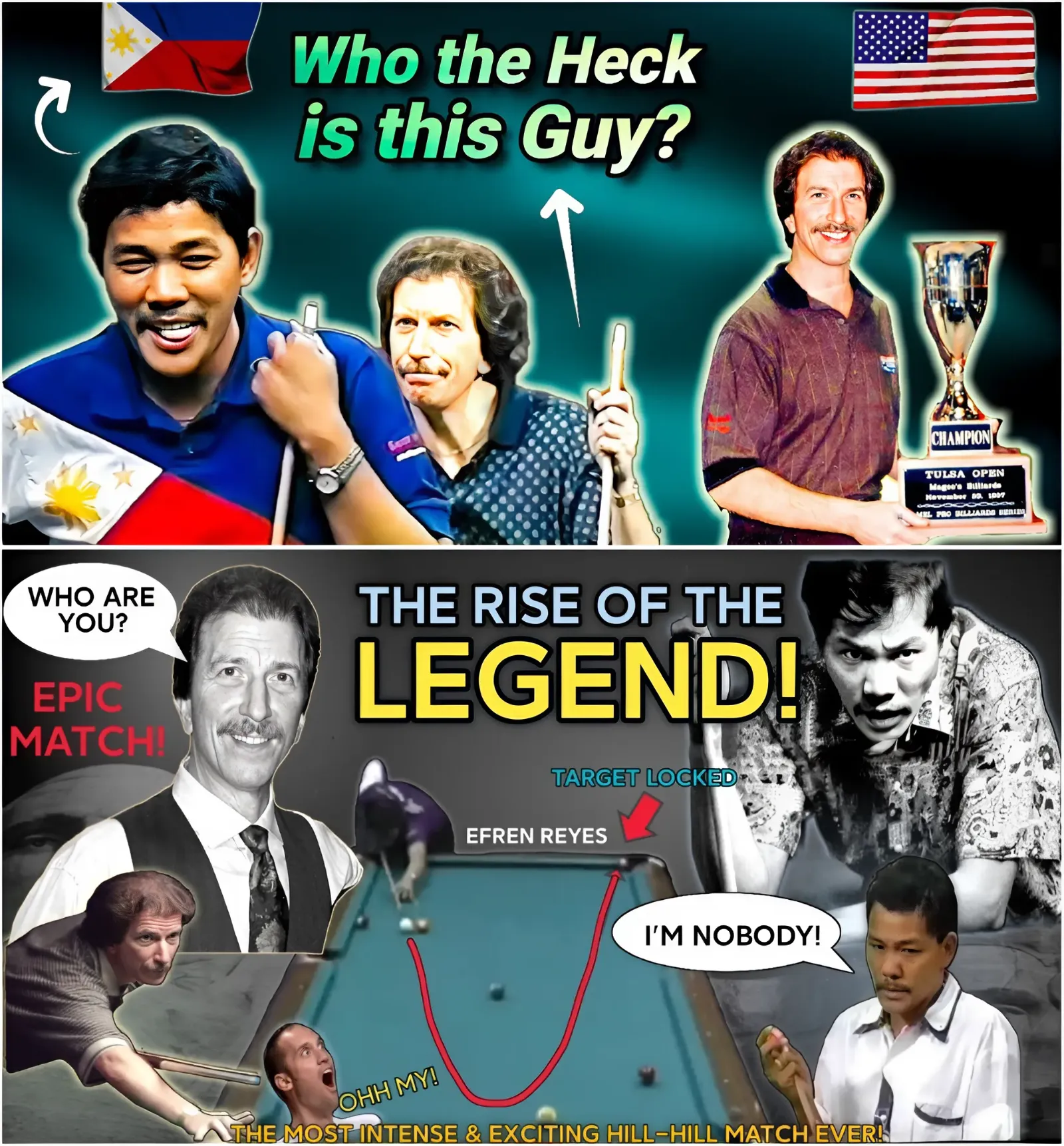 🌎 EFREN BATA REYES "GO THROUGH THE HOLE OF THE NEEDLE!" JOURNEY TO BECOME A LEGEND! "THE BEGINNING"