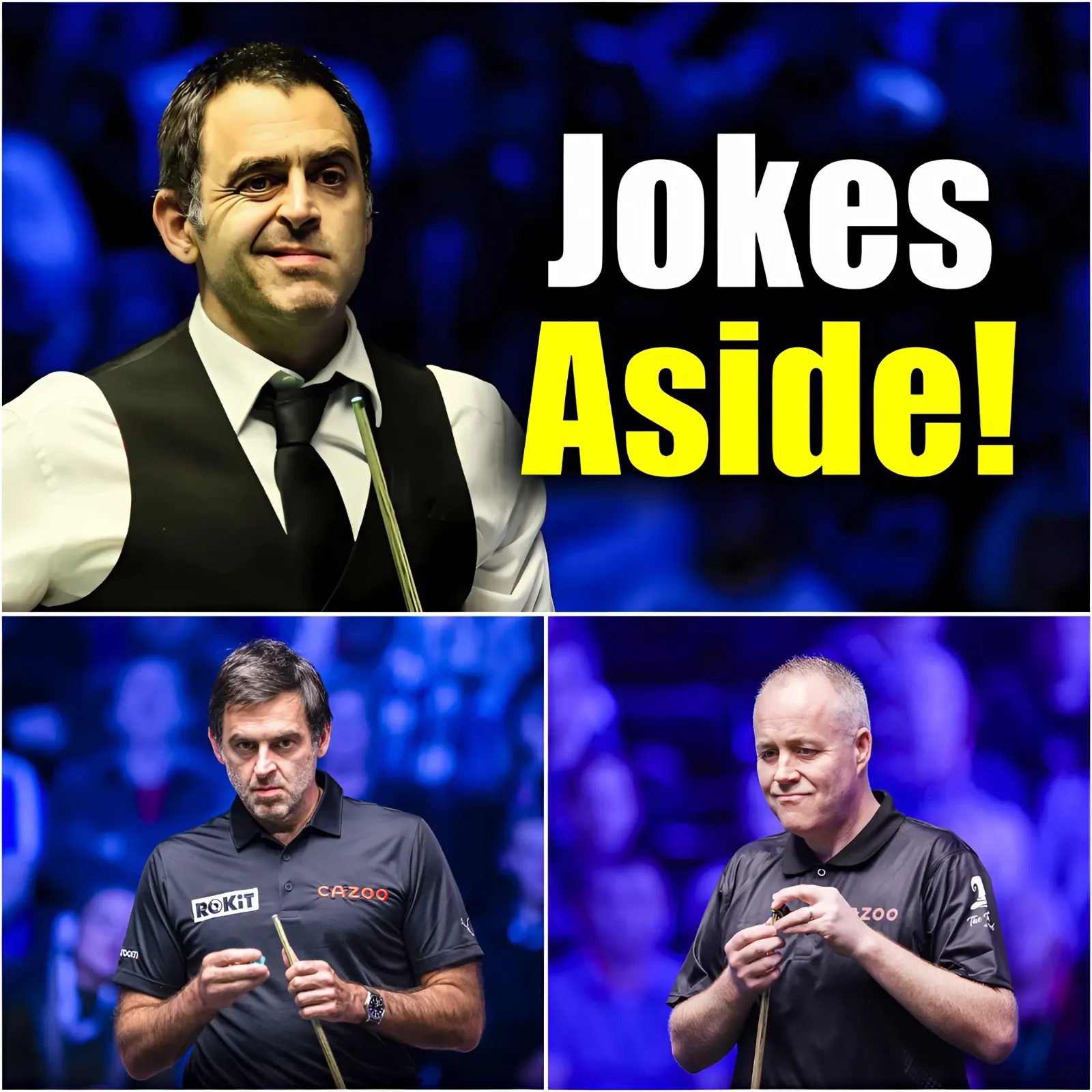 The Final of the sure winner Ronnie O’Sullivan, what was John confident about !!!