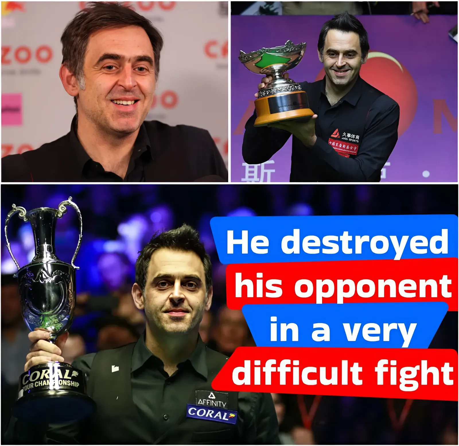 Two brilliant frames from Ronnie O'Sullivan surprised everyone! 😍😍😍